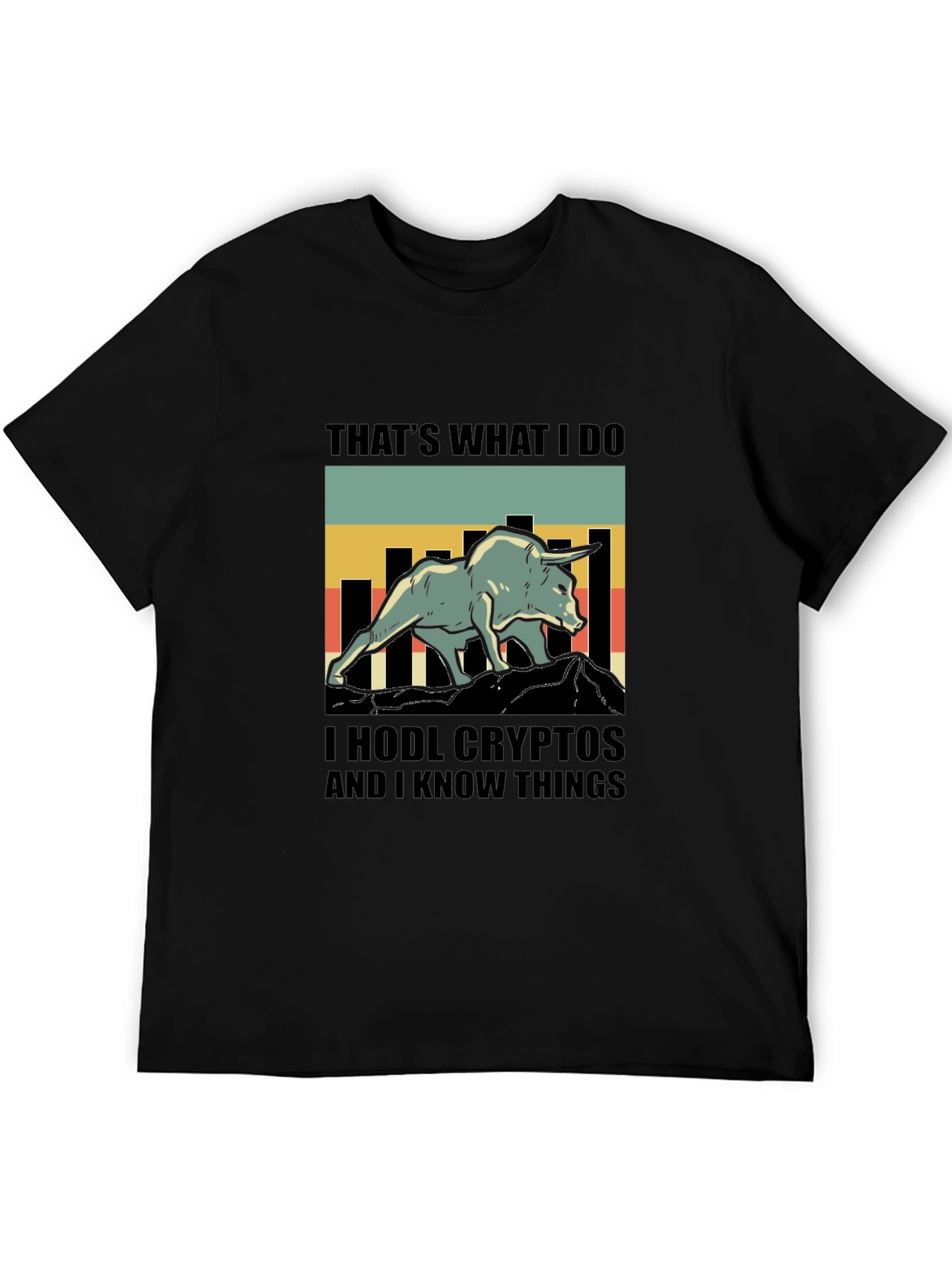 HODL Crypto Bull Graphic Tee