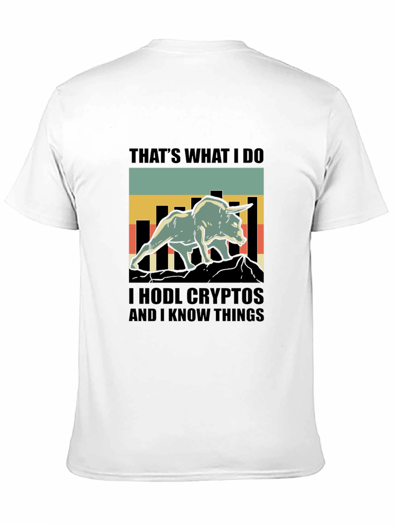 HODL Crypto Bull Graphic Tee