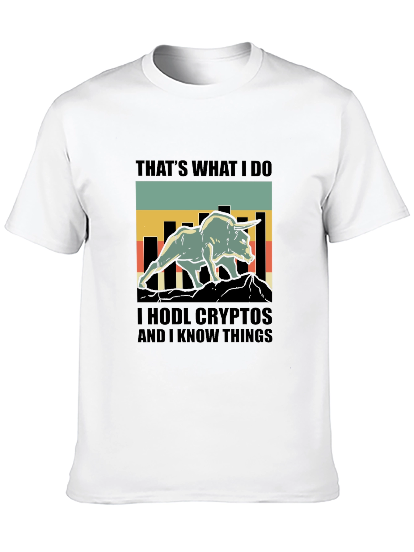 HODL Crypto Bull Graphic Tee