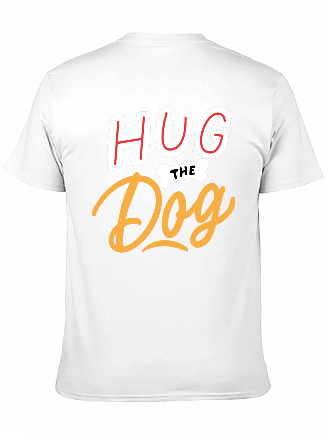 Hug The Dog Graphic T-Shirt