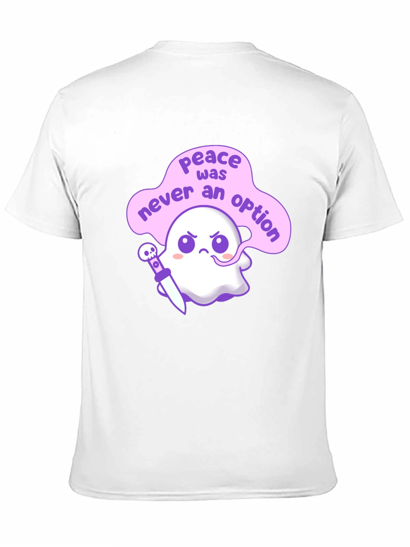 Peace Was Never an Option Ghost T-Shirt