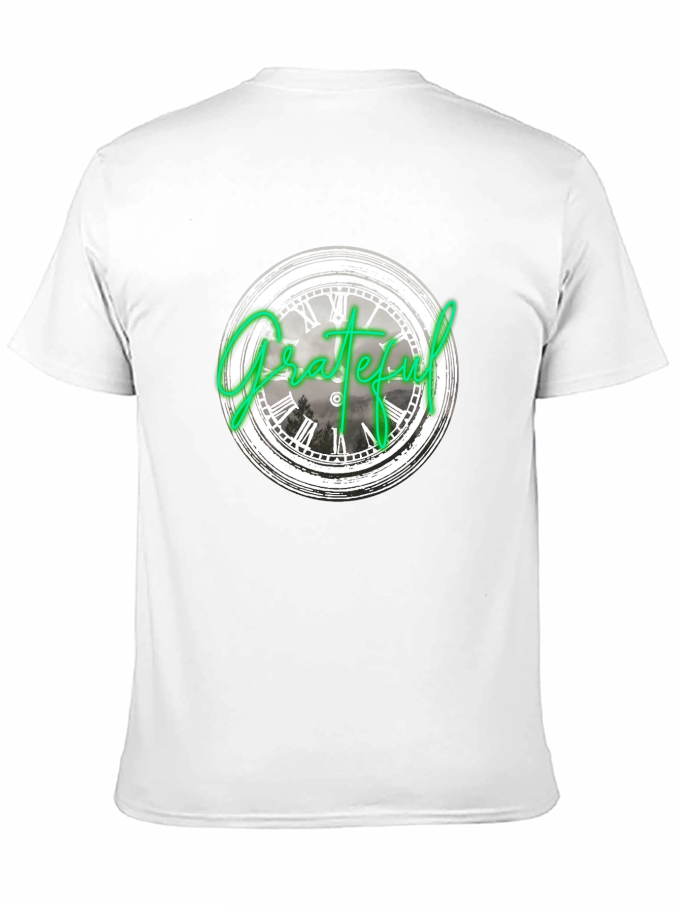 Grateful Clock Graphic Tee - Black