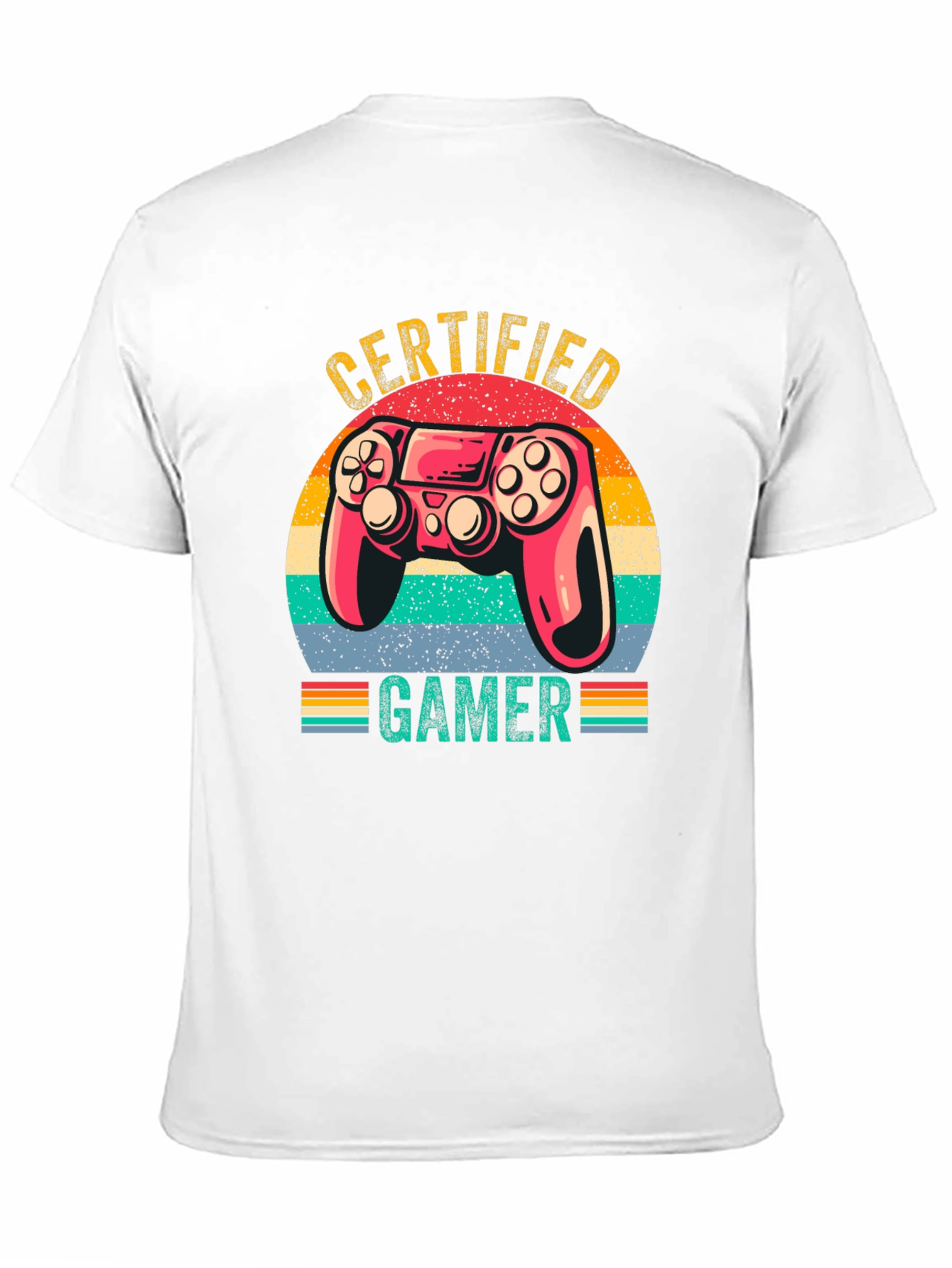 Certified Gamer Graphic T-Shirt