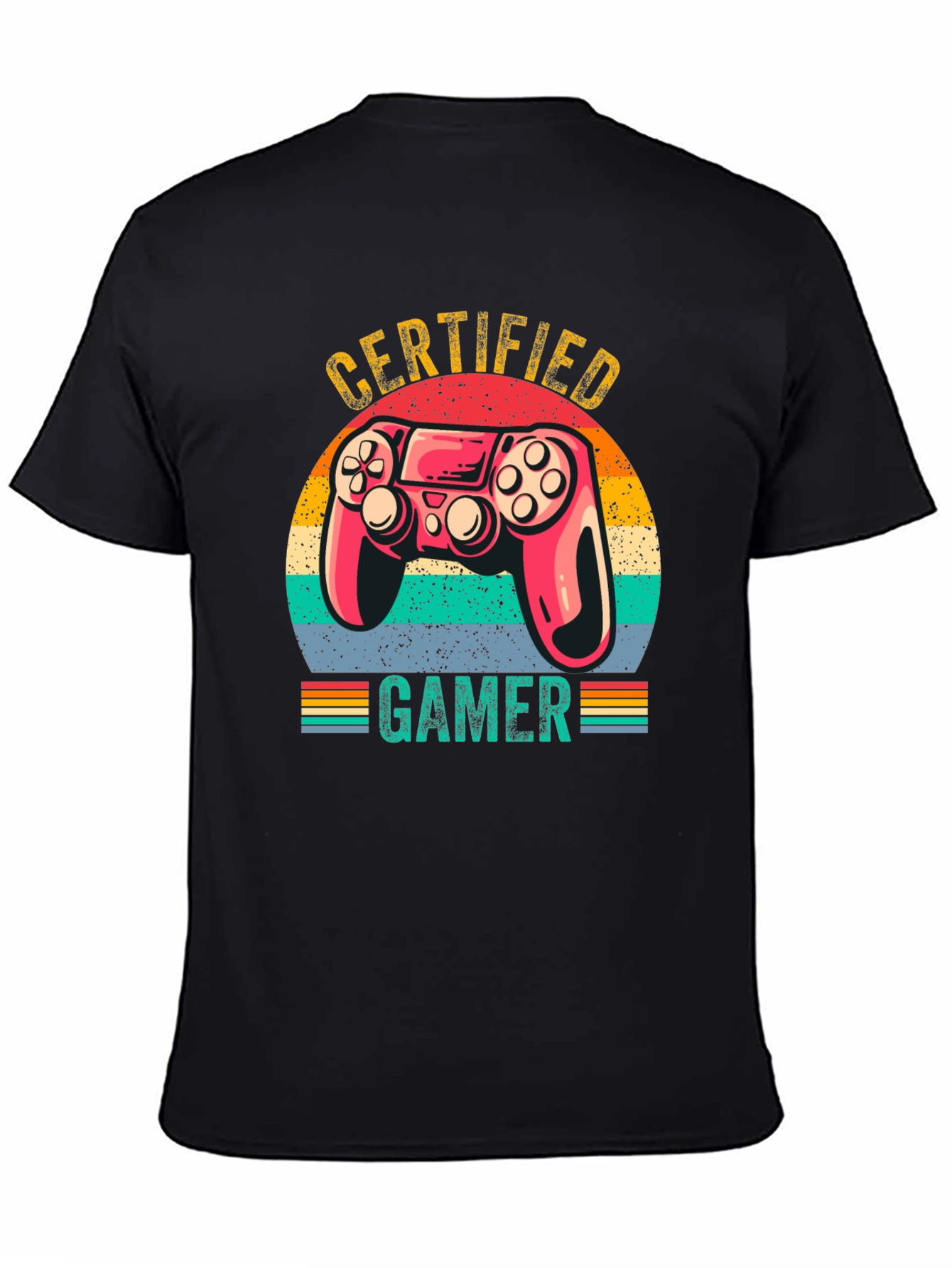 Certified Gamer Graphic T-Shirt