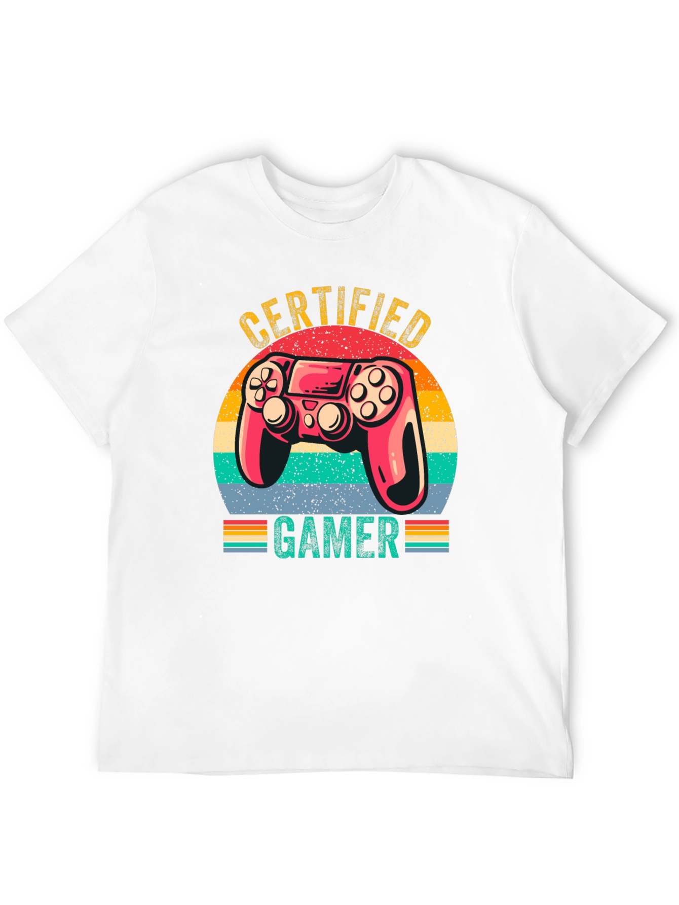 Certified Gamer Graphic T-Shirt