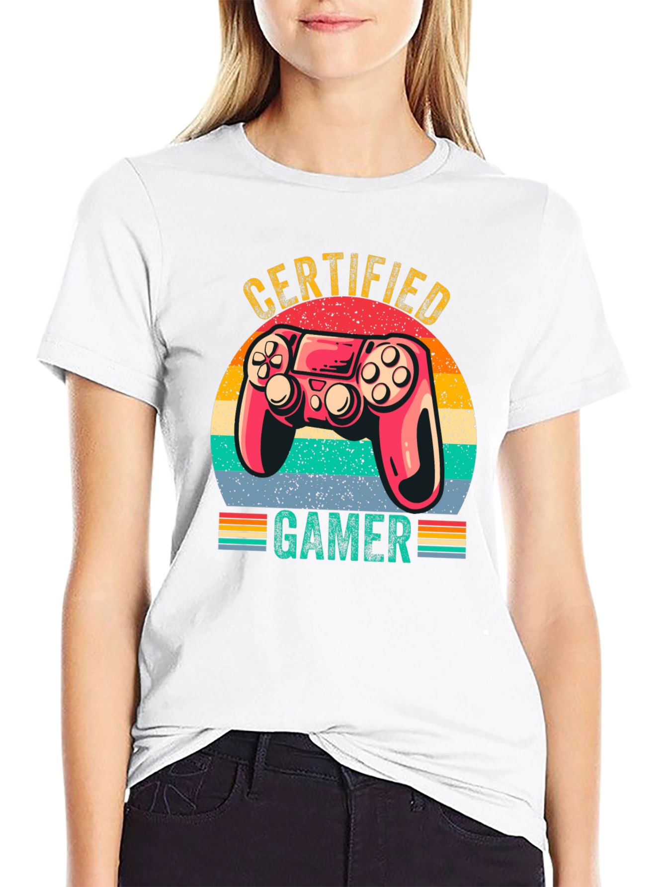Certified Gamer Graphic T-Shirt