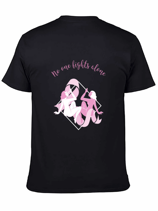 Fights Alone Graphic Tee