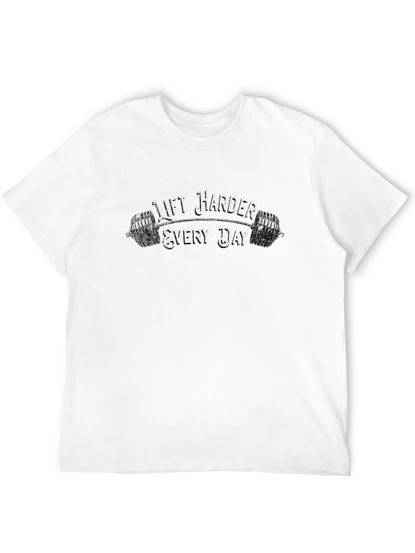 Lift Harder Every Day Mens Graphic T-Shirt