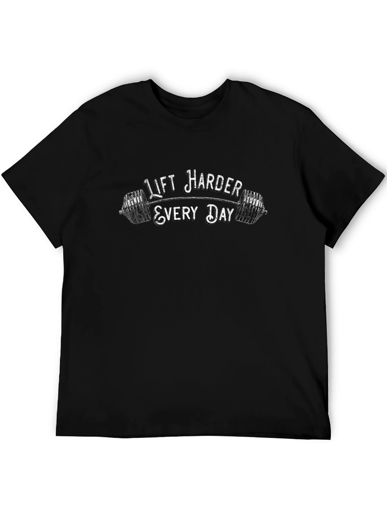 Lift Harder Every Day Mens Graphic T-Shirt