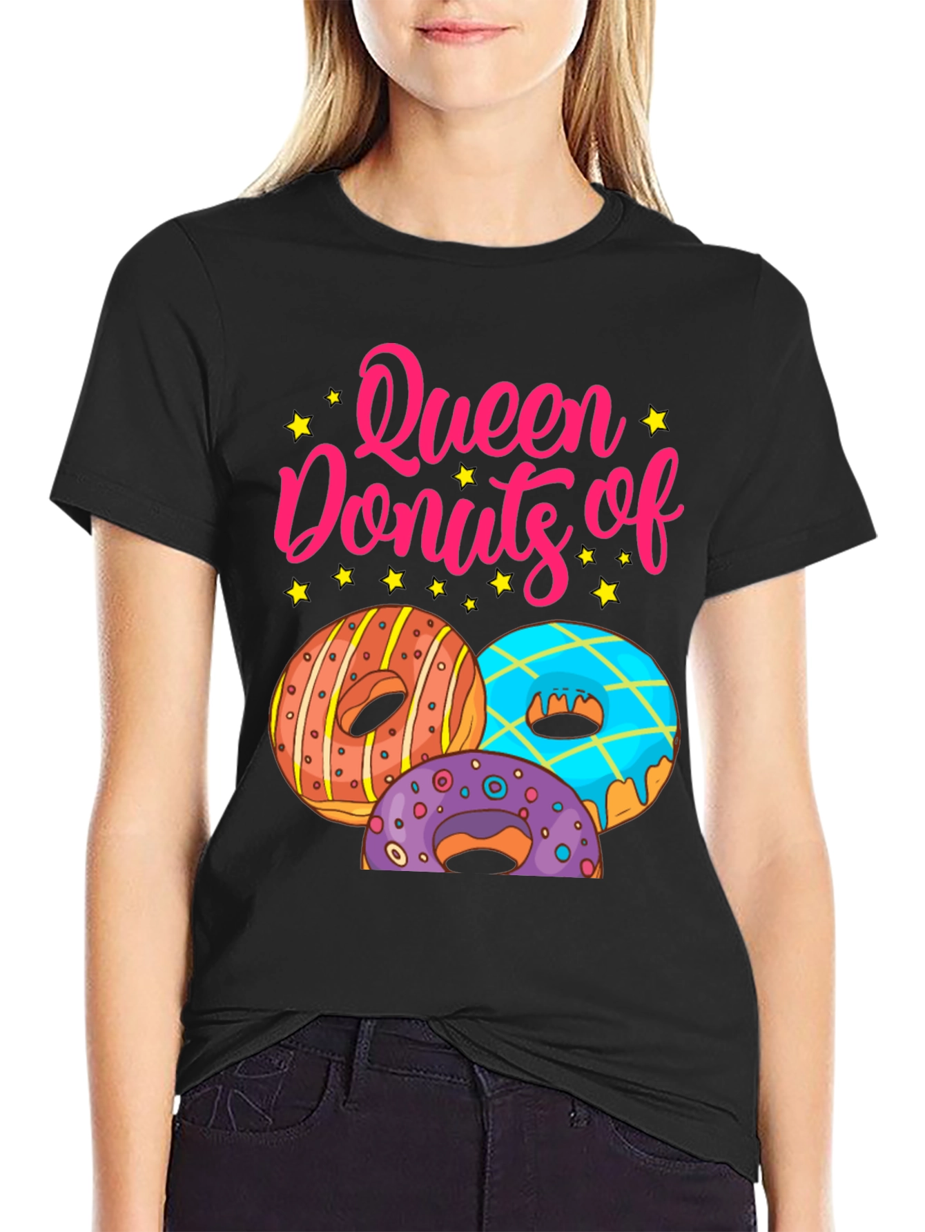 Queen of Donuts Graphic Tee