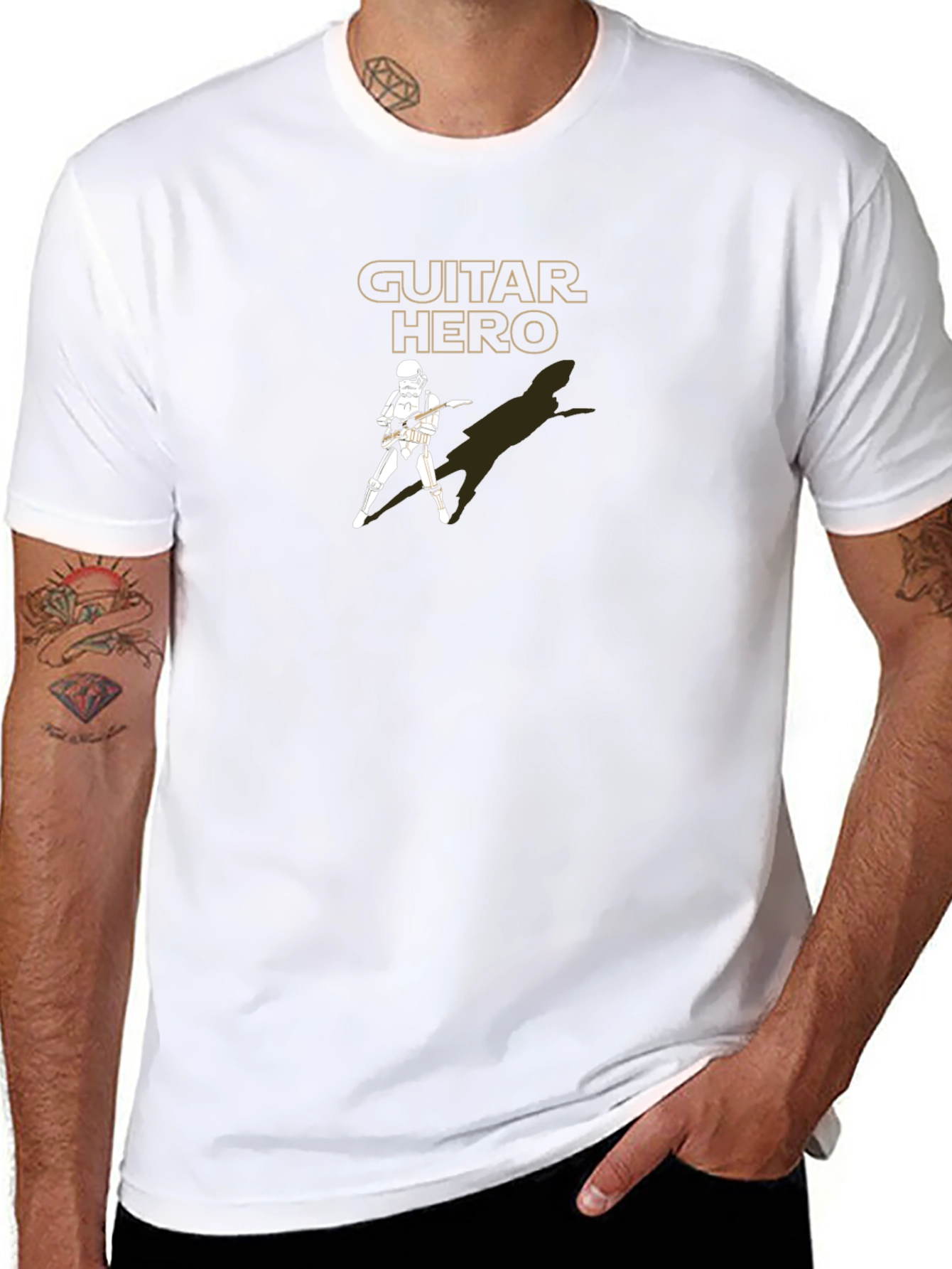 Guitar Hero Stormtrooper Graphic T-Shirt