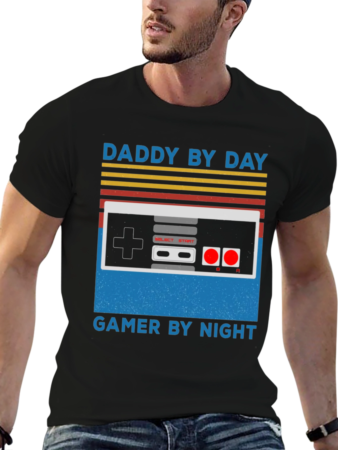 Daddy By Day Gamer By Night T-Shirt