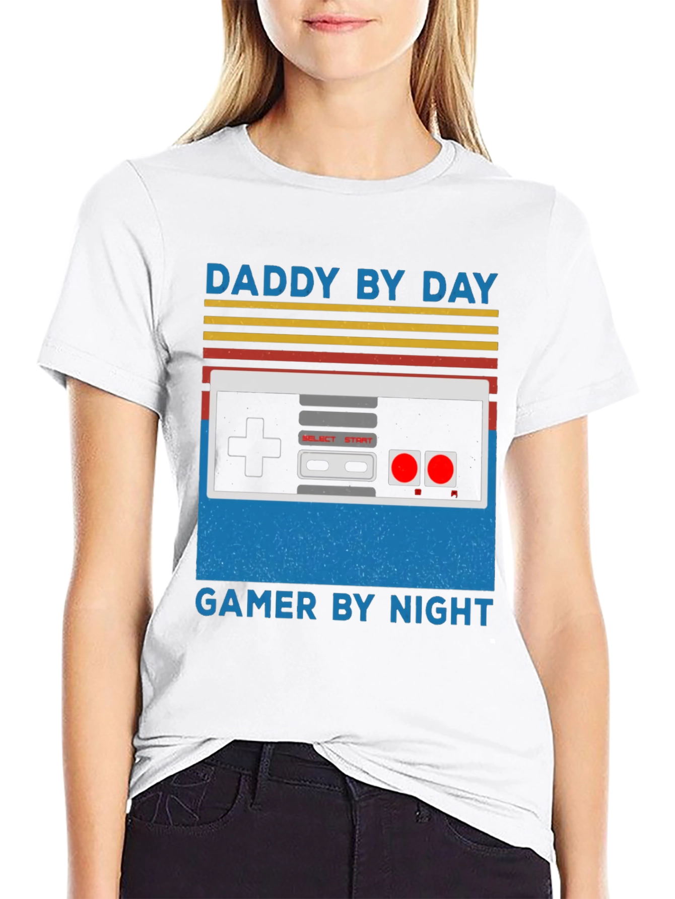 Daddy By Day Gamer By Night T-Shirt