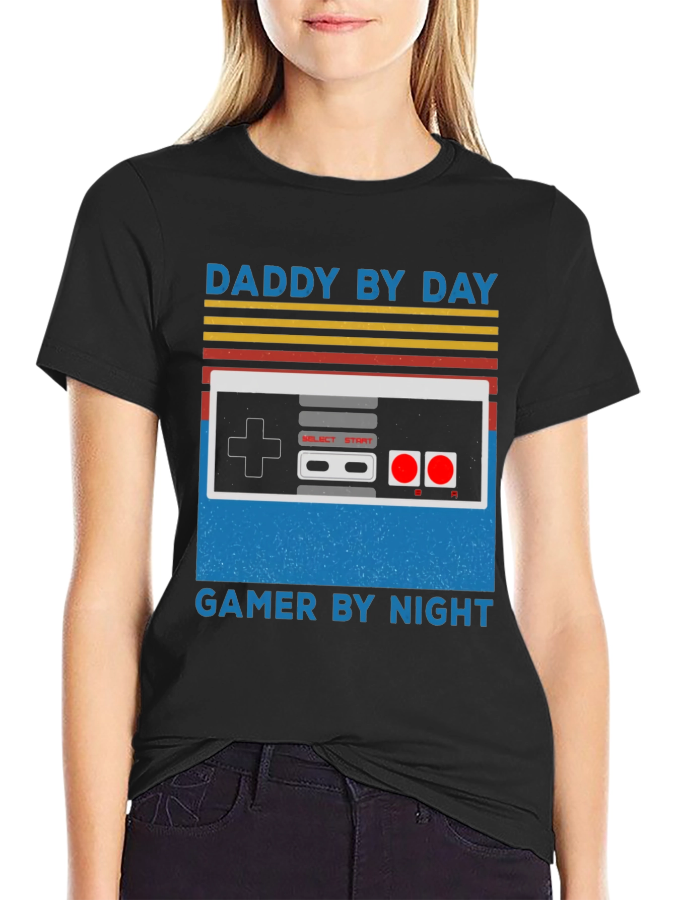 Daddy By Day Gamer By Night T-Shirt