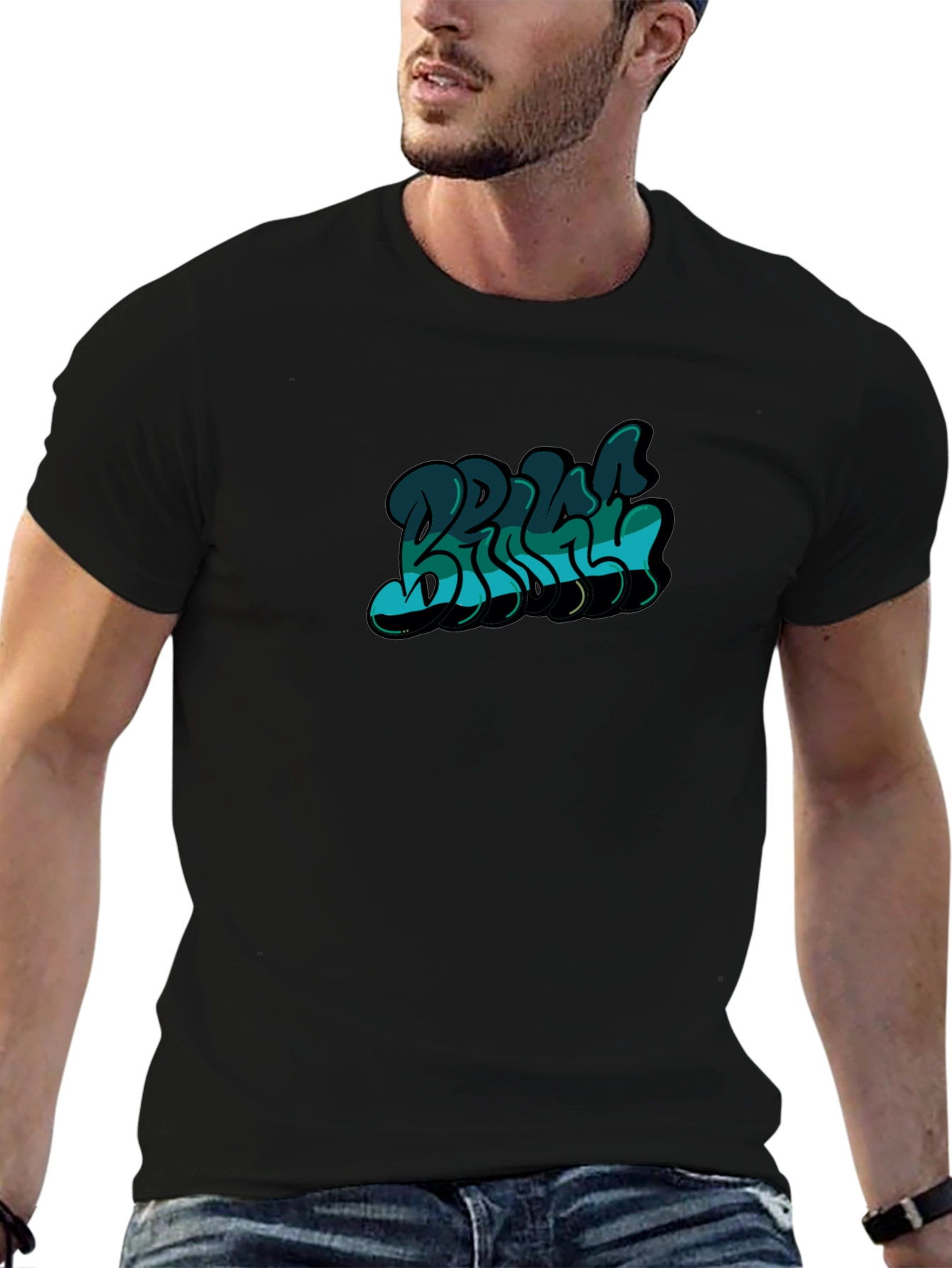Cool Graphic Print T-Shirt - Modern Style