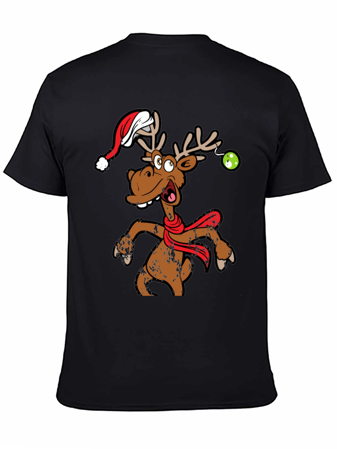 Funny Christmas Moose T-Shirt