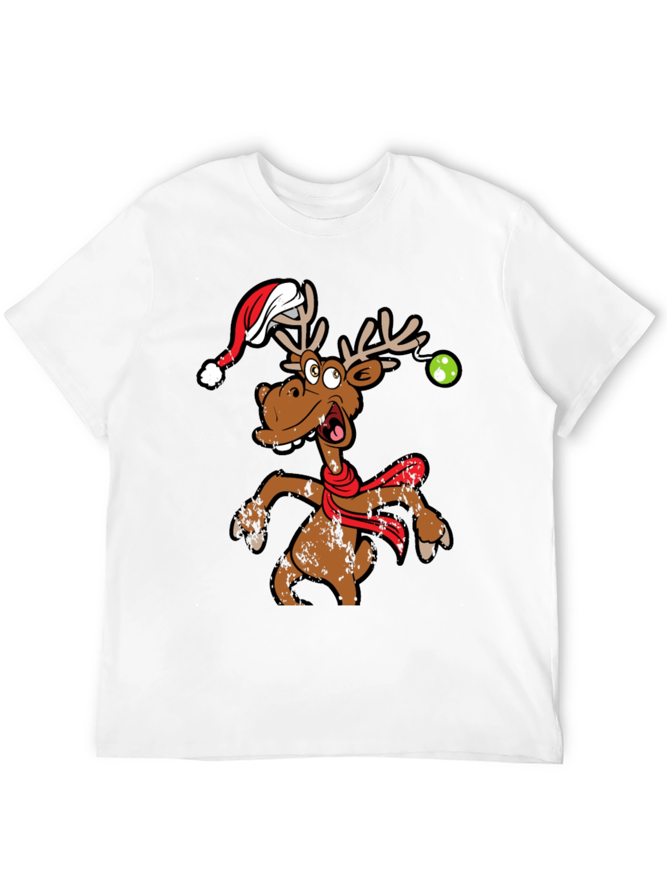 Funny Christmas Moose T-Shirt