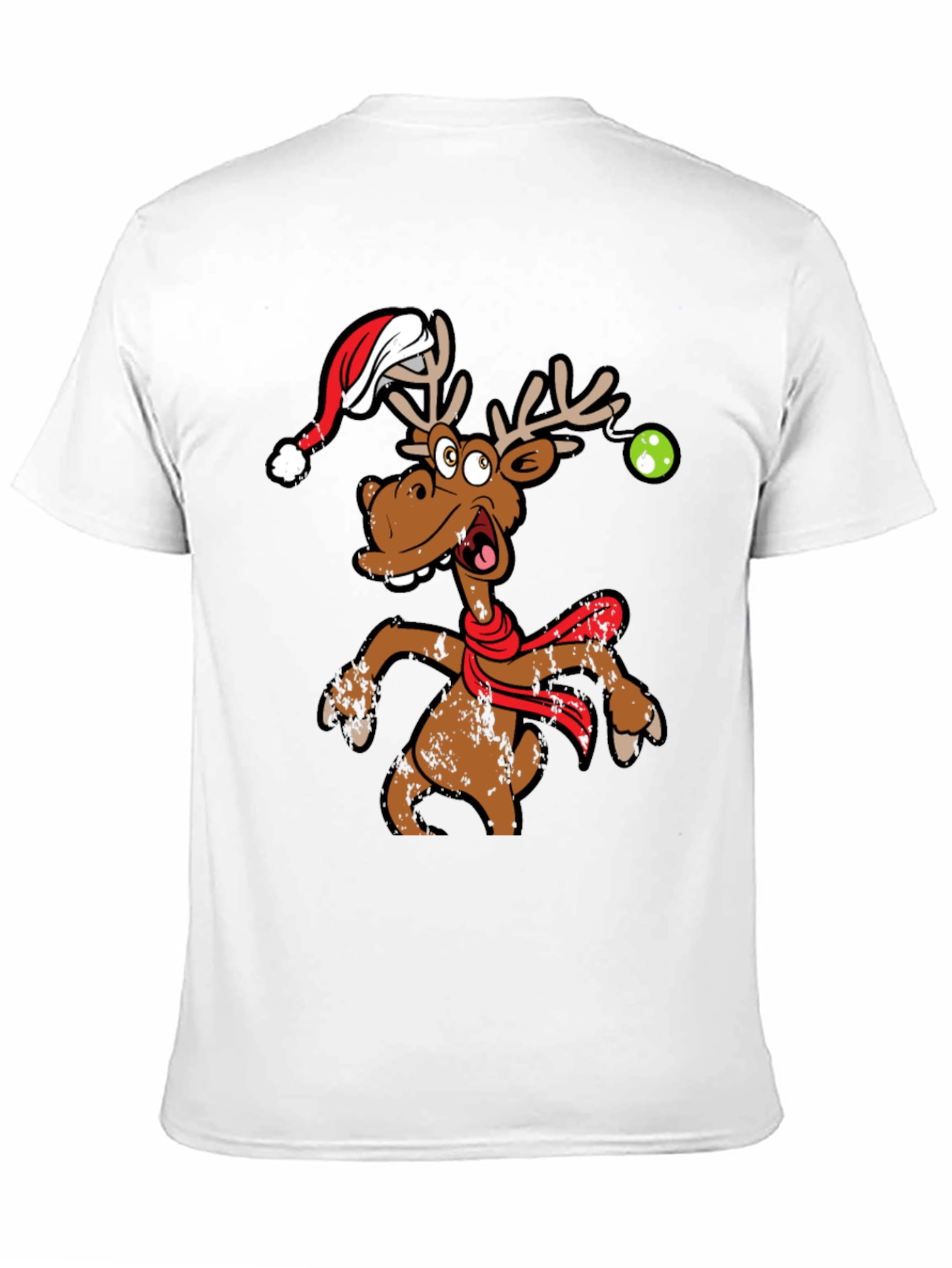 Funny Christmas Moose T-Shirt
