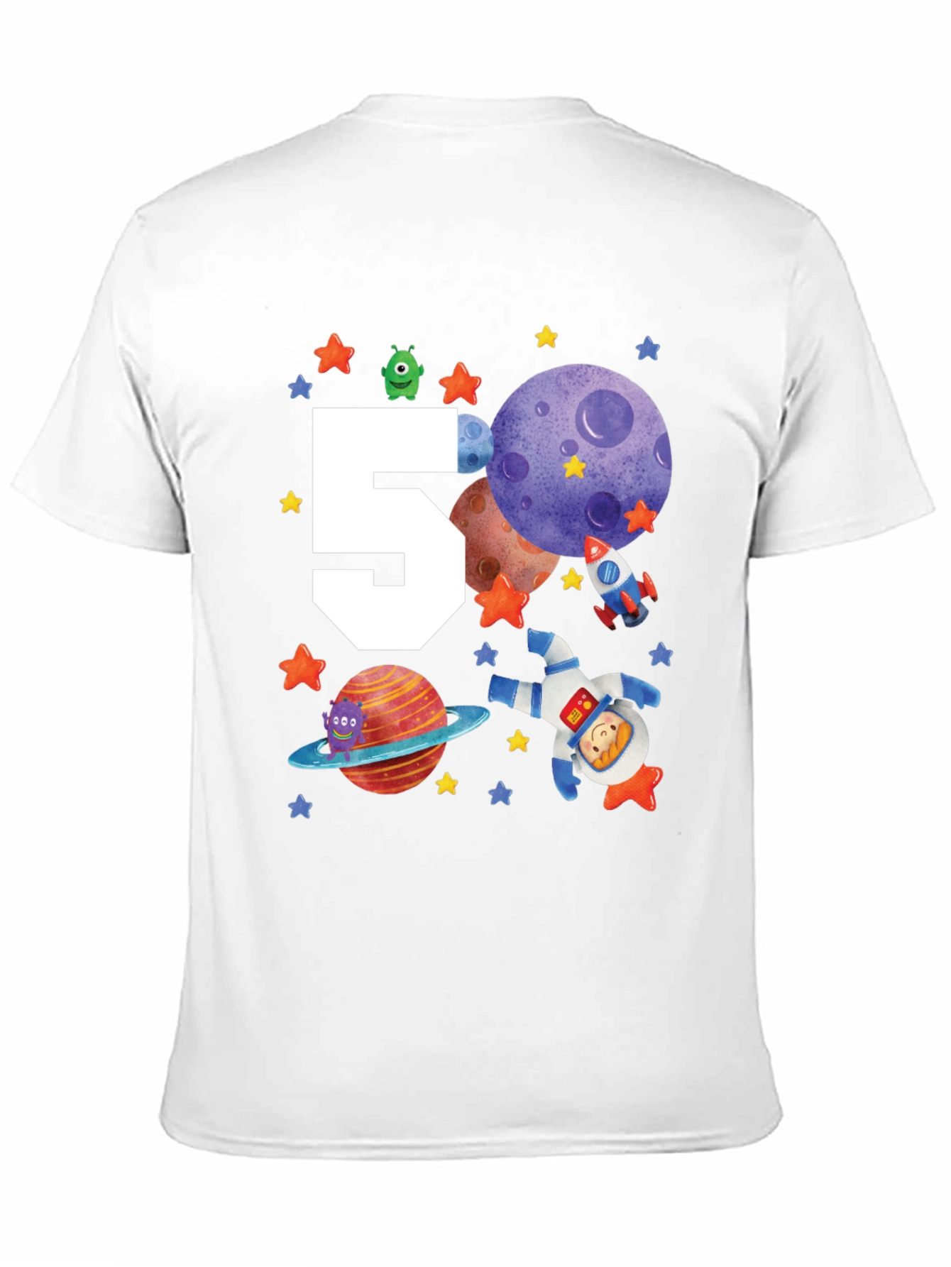Space Birthday T-Shirt