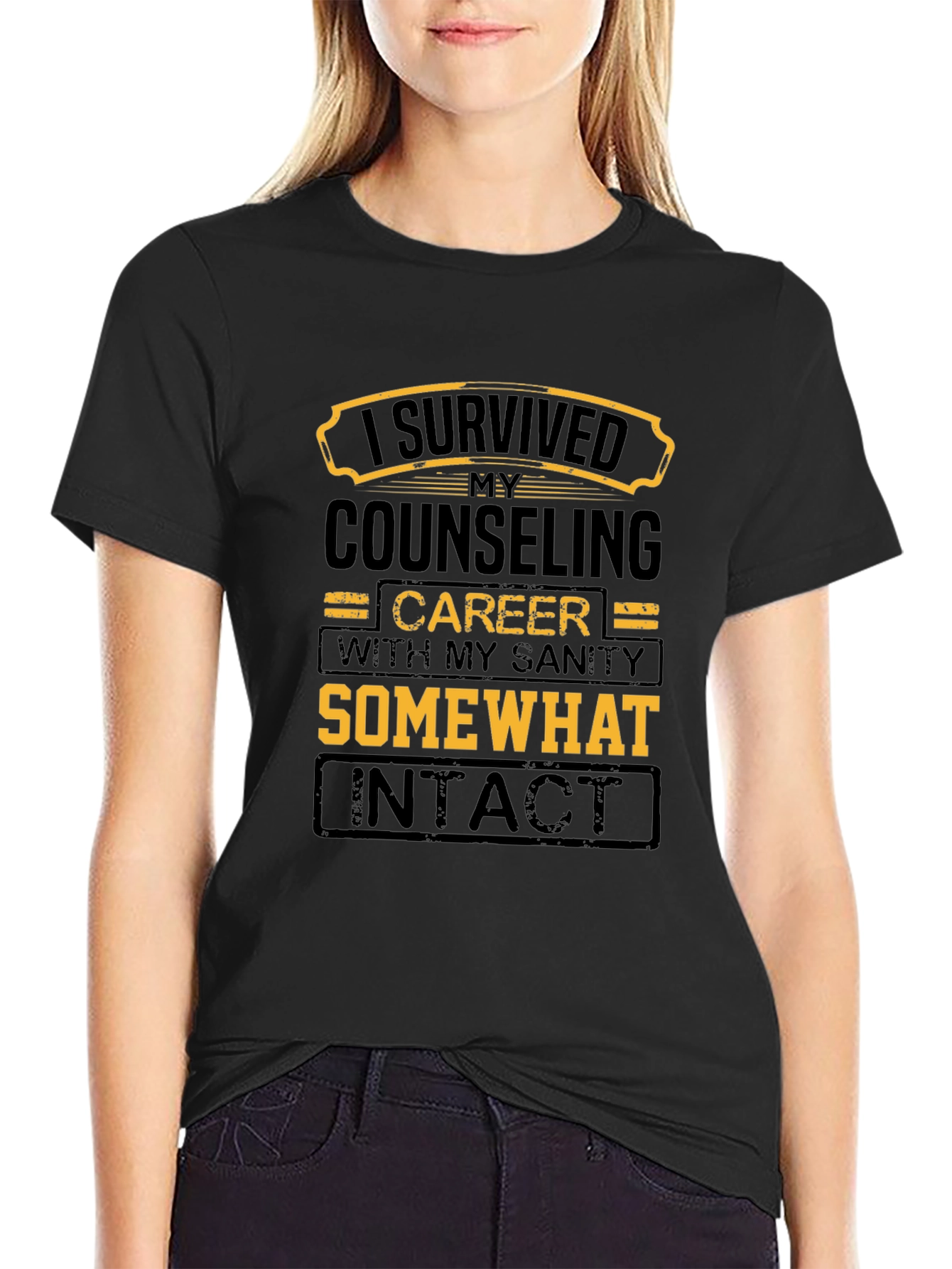 Counseling Career Survivor T-Shirt - Sanity Intact