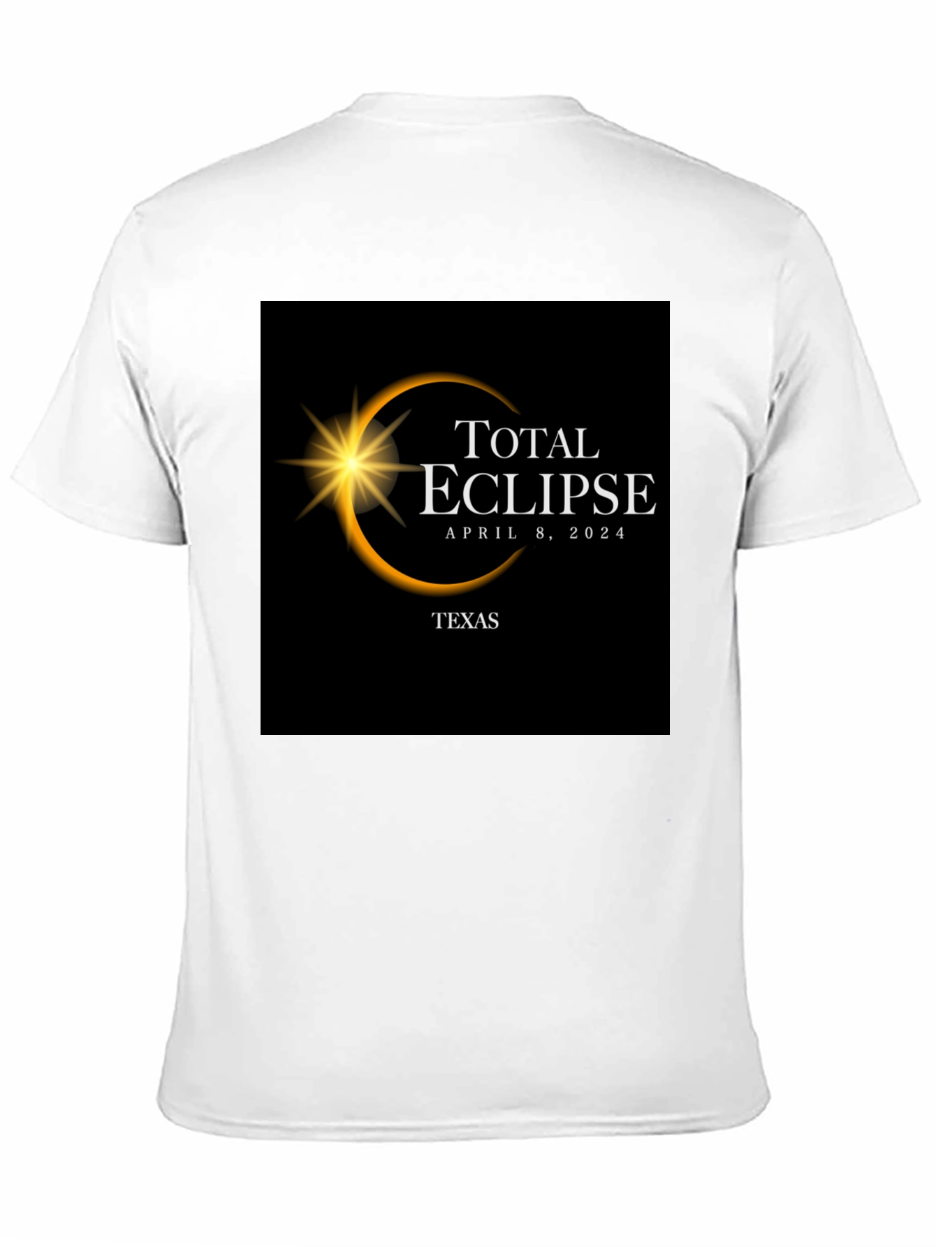 Total Eclipse April 8 2024 Texas T-Shirt