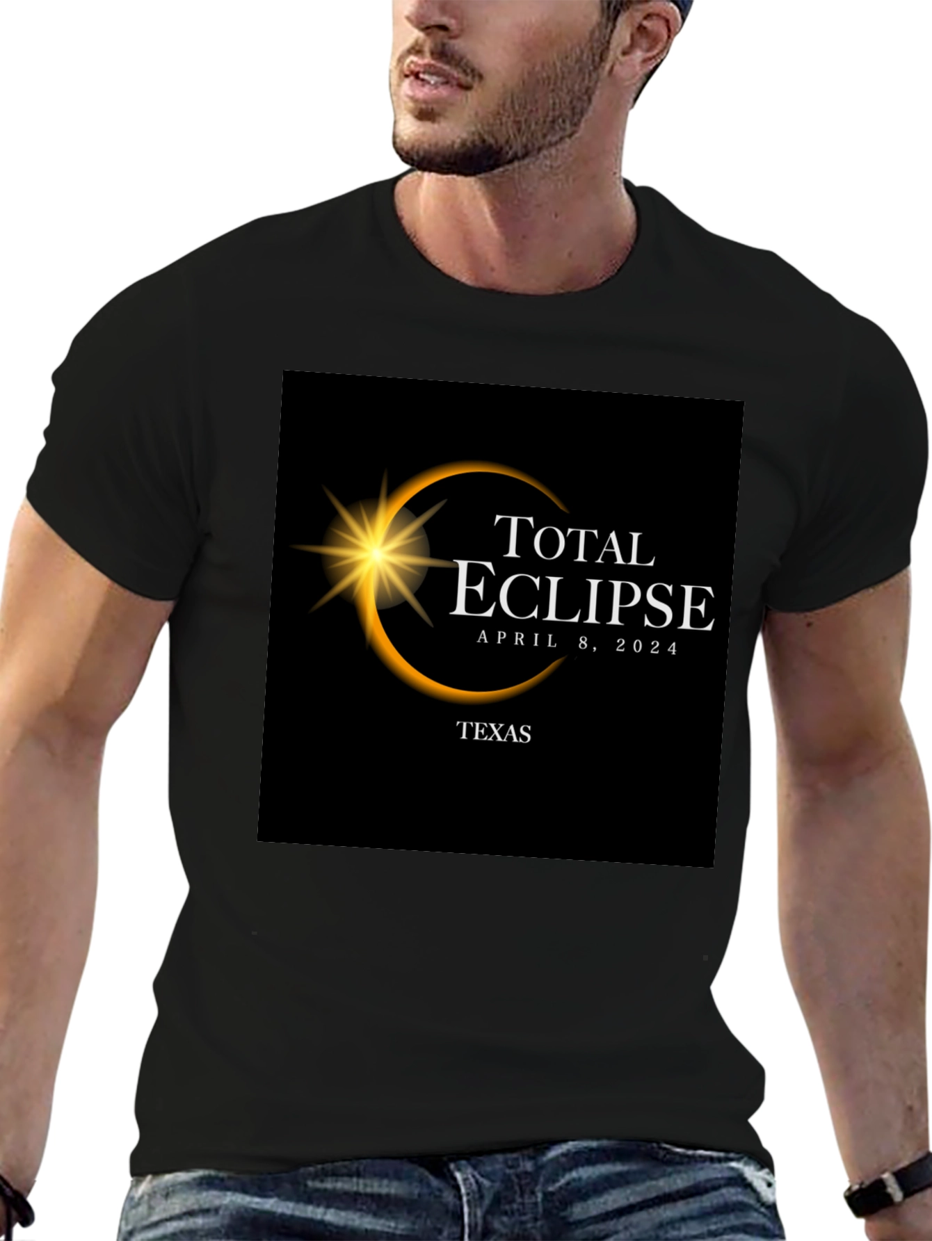 Total Eclipse April 8 2024 Texas T-Shirt