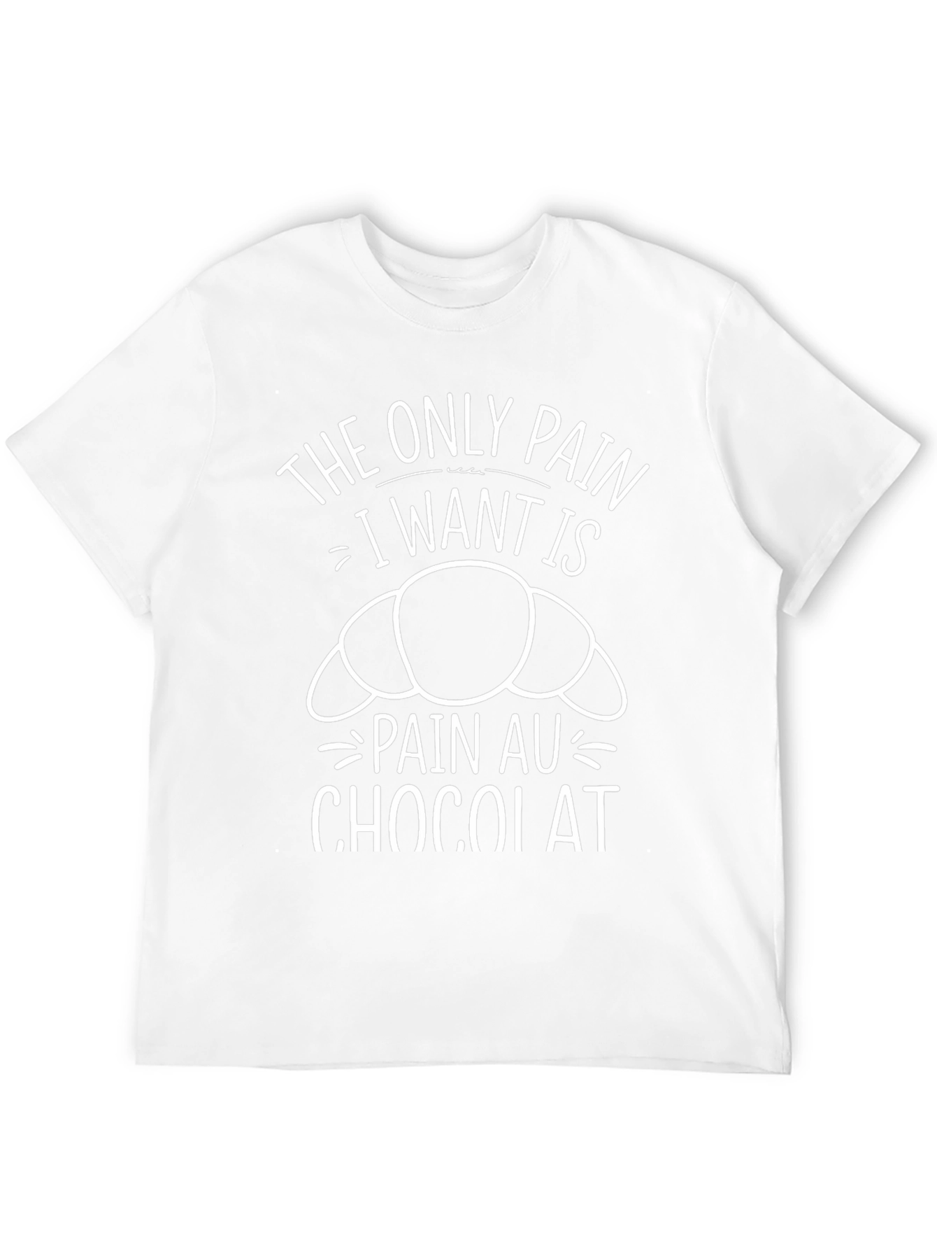 Pain Au Chocolat T-Shirt - Funny French Pastry Tee