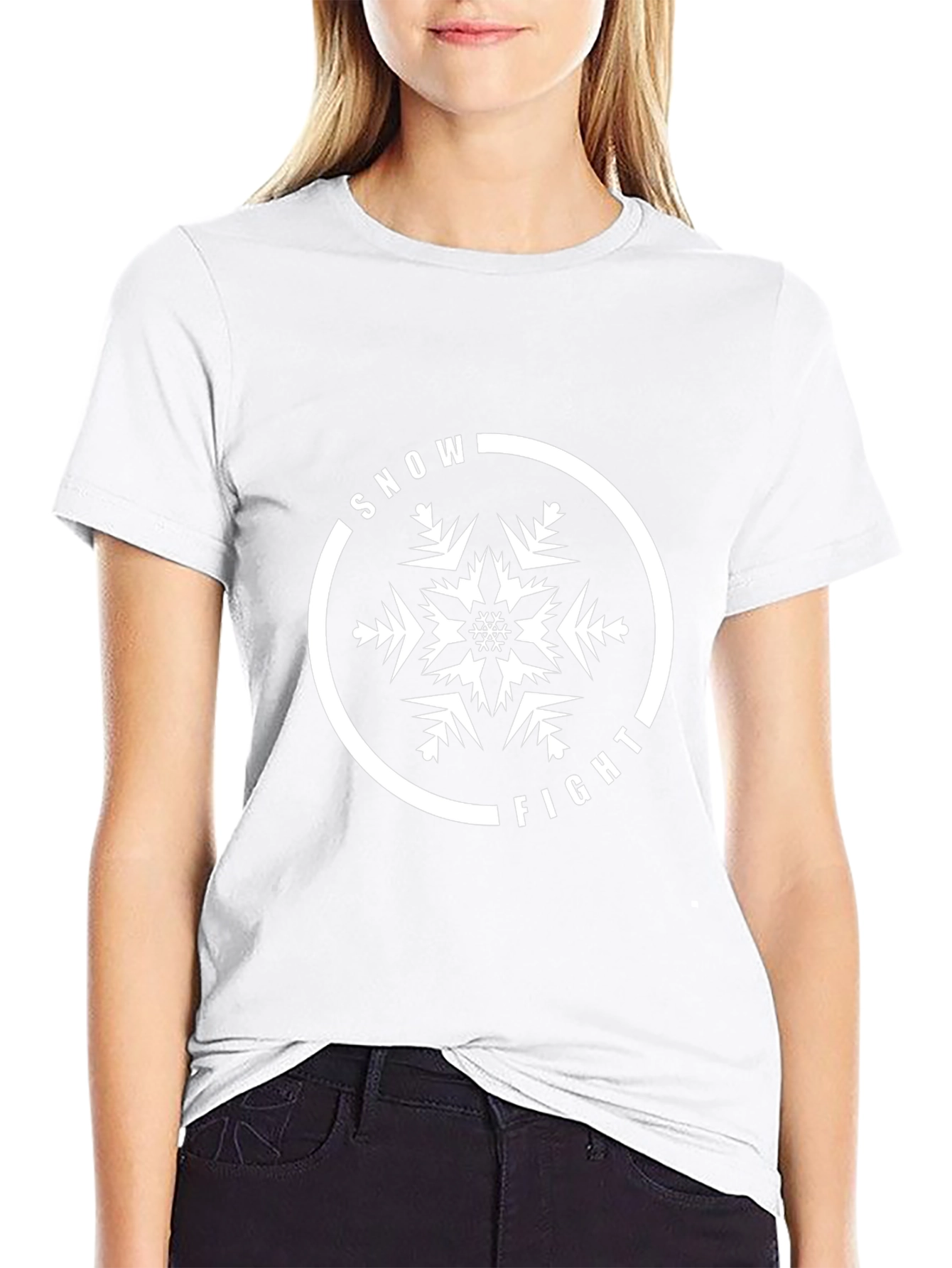 Snow Fight Graphic Tee