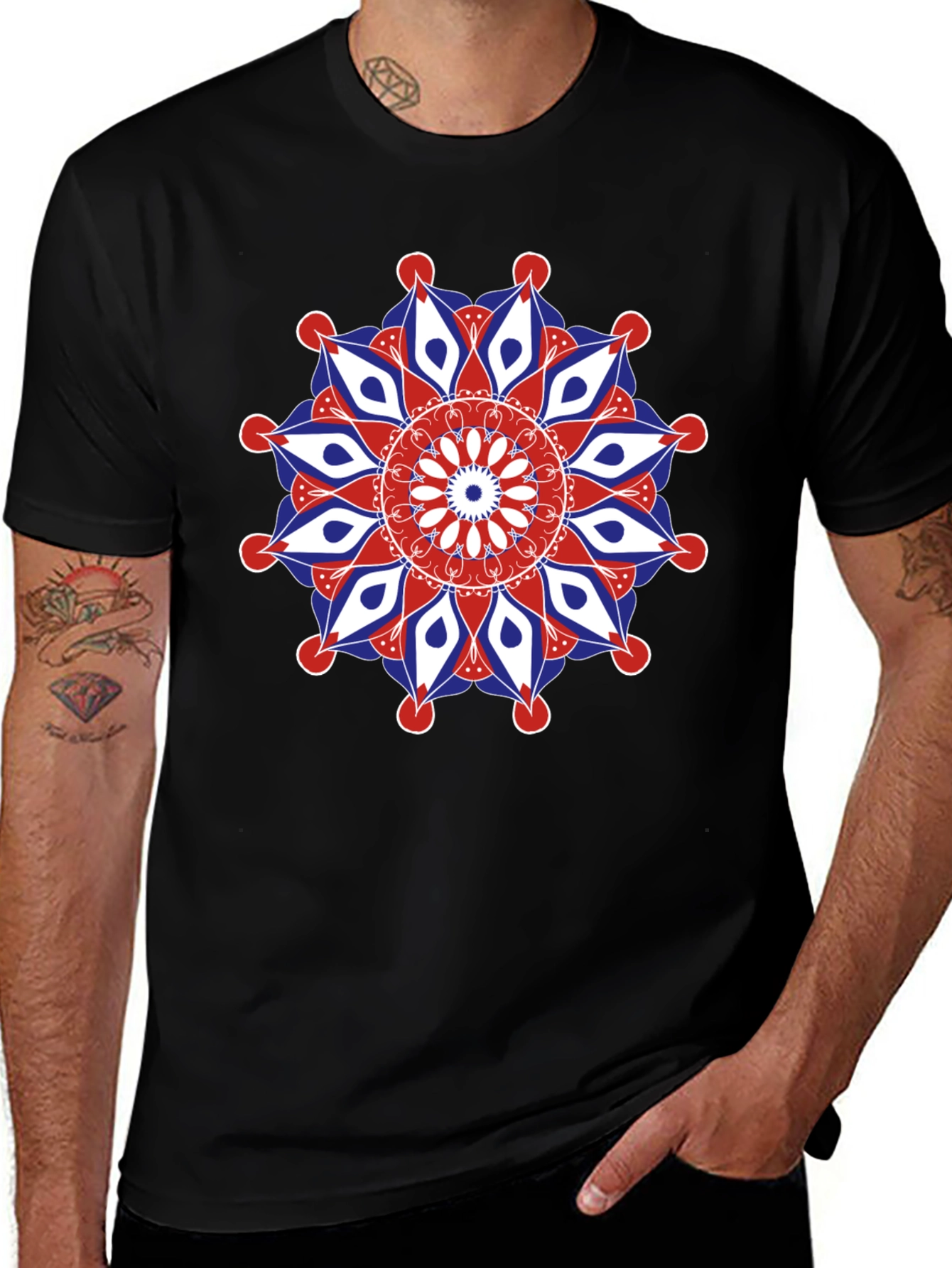 Mandala Graphic Tee - Stylish Comfort