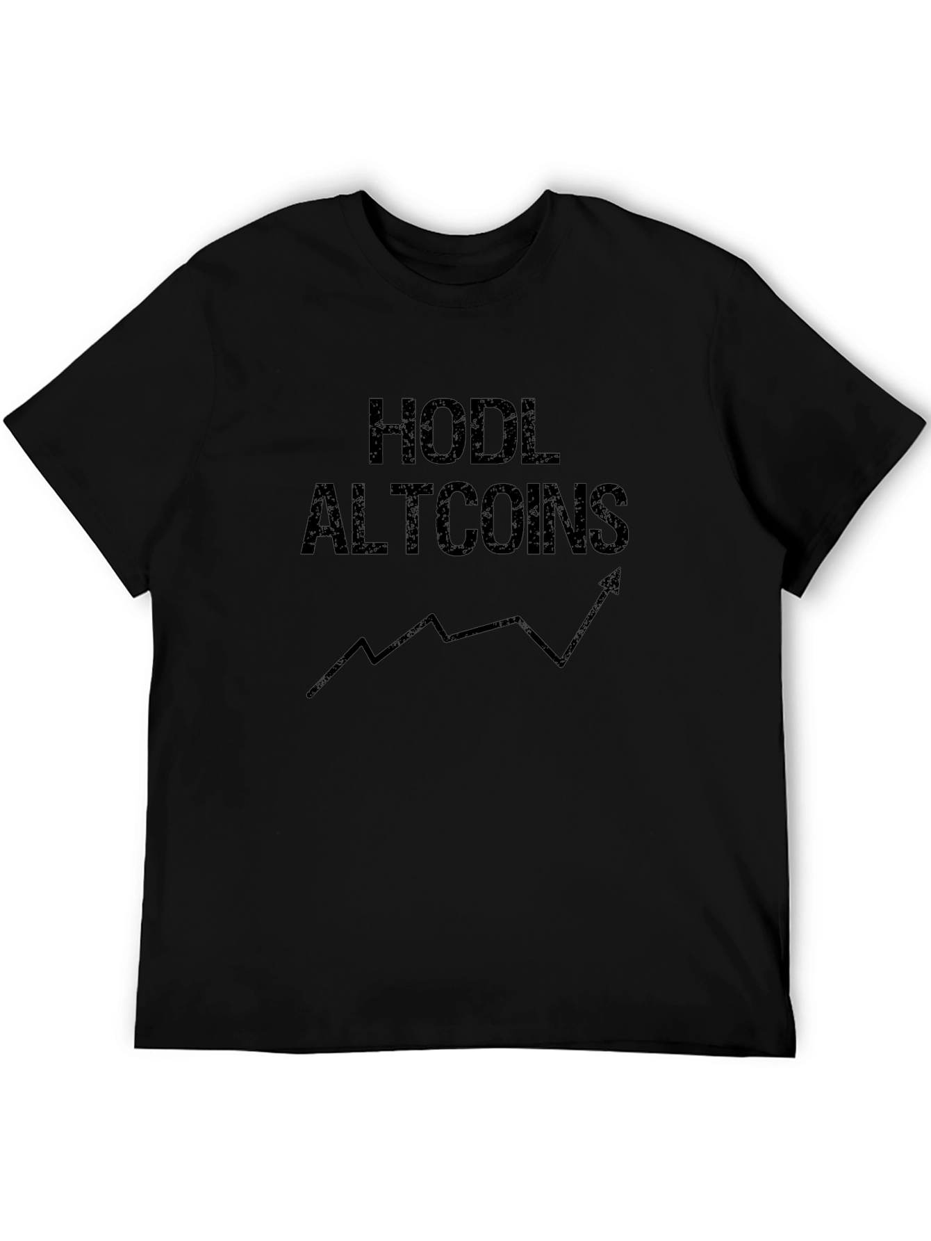 HODL Altcoins Crypto Black Tee