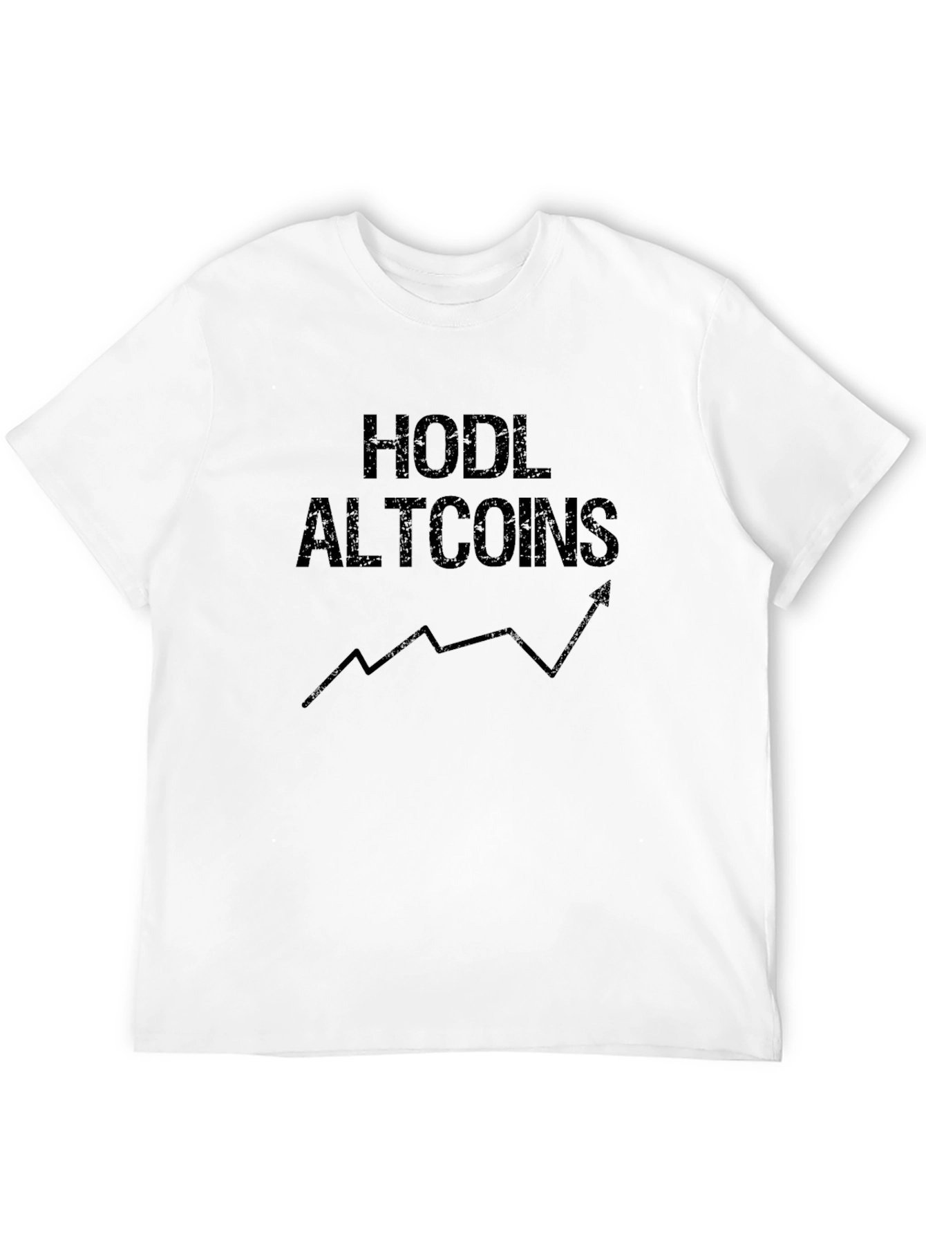 HODL Altcoins Crypto Black Tee