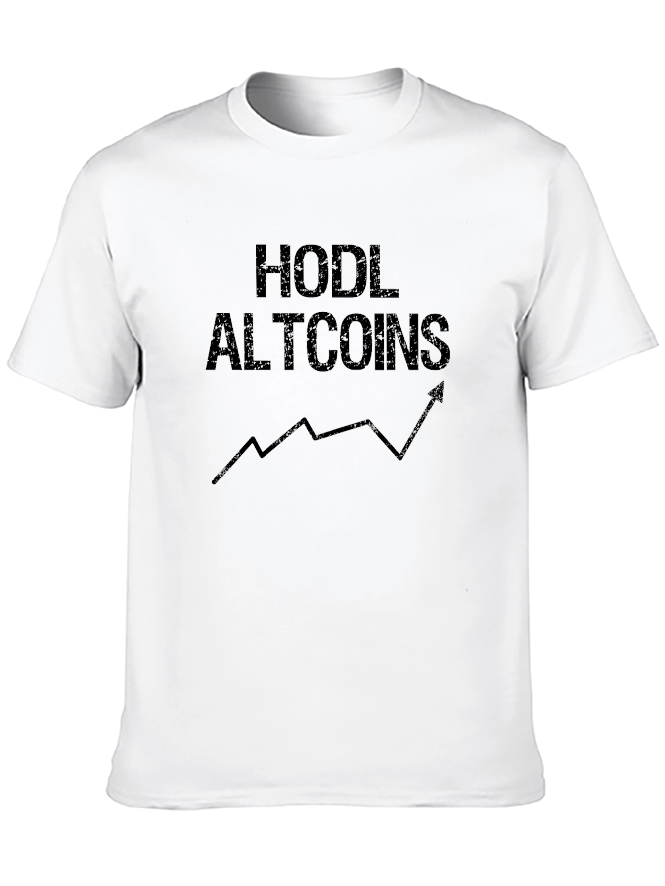 HODL Altcoins Crypto Black Tee