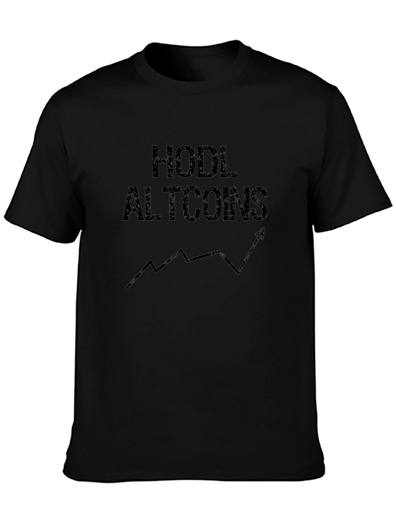 HODL Altcoins Crypto Black Tee