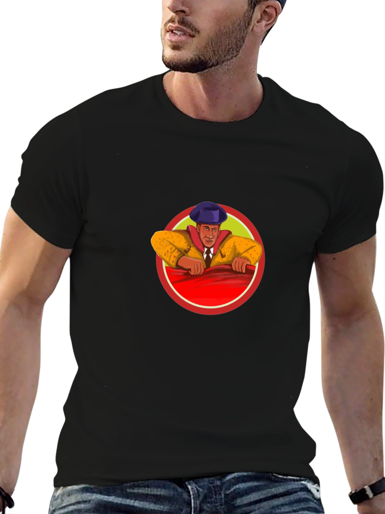 Matador Graphic Tee - Stylish Bullfighter Design