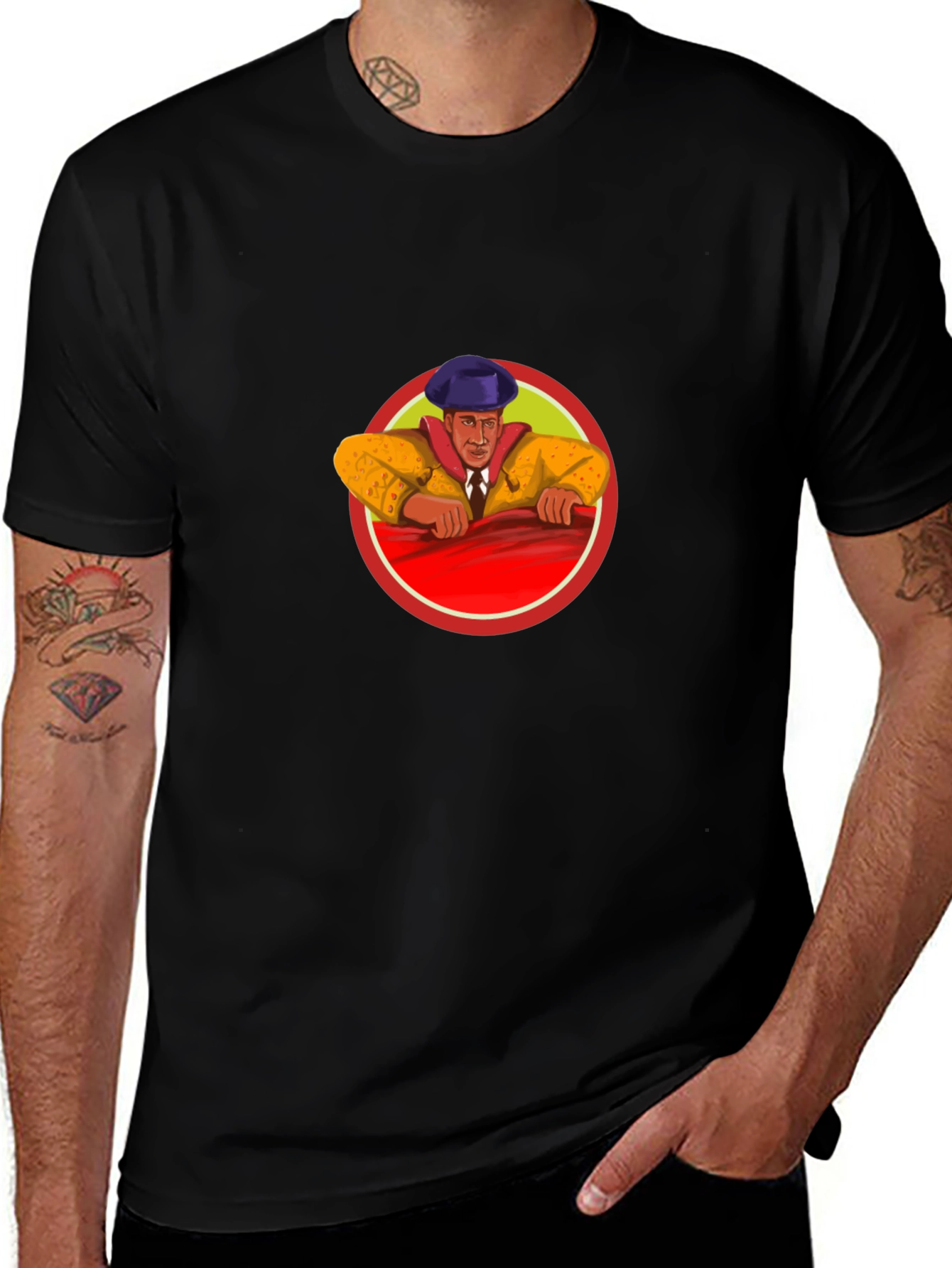 Matador Graphic Tee - Stylish Bullfighter Design