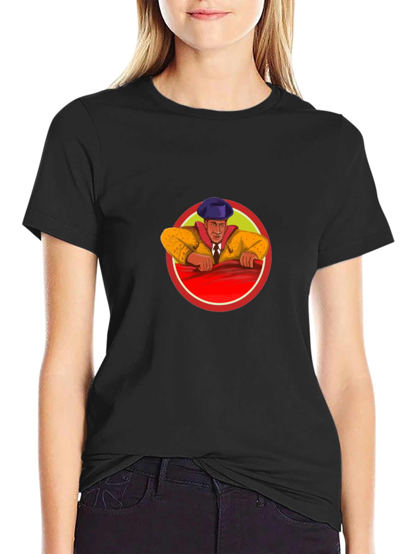 Matador Graphic Tee - Stylish Bullfighter Design