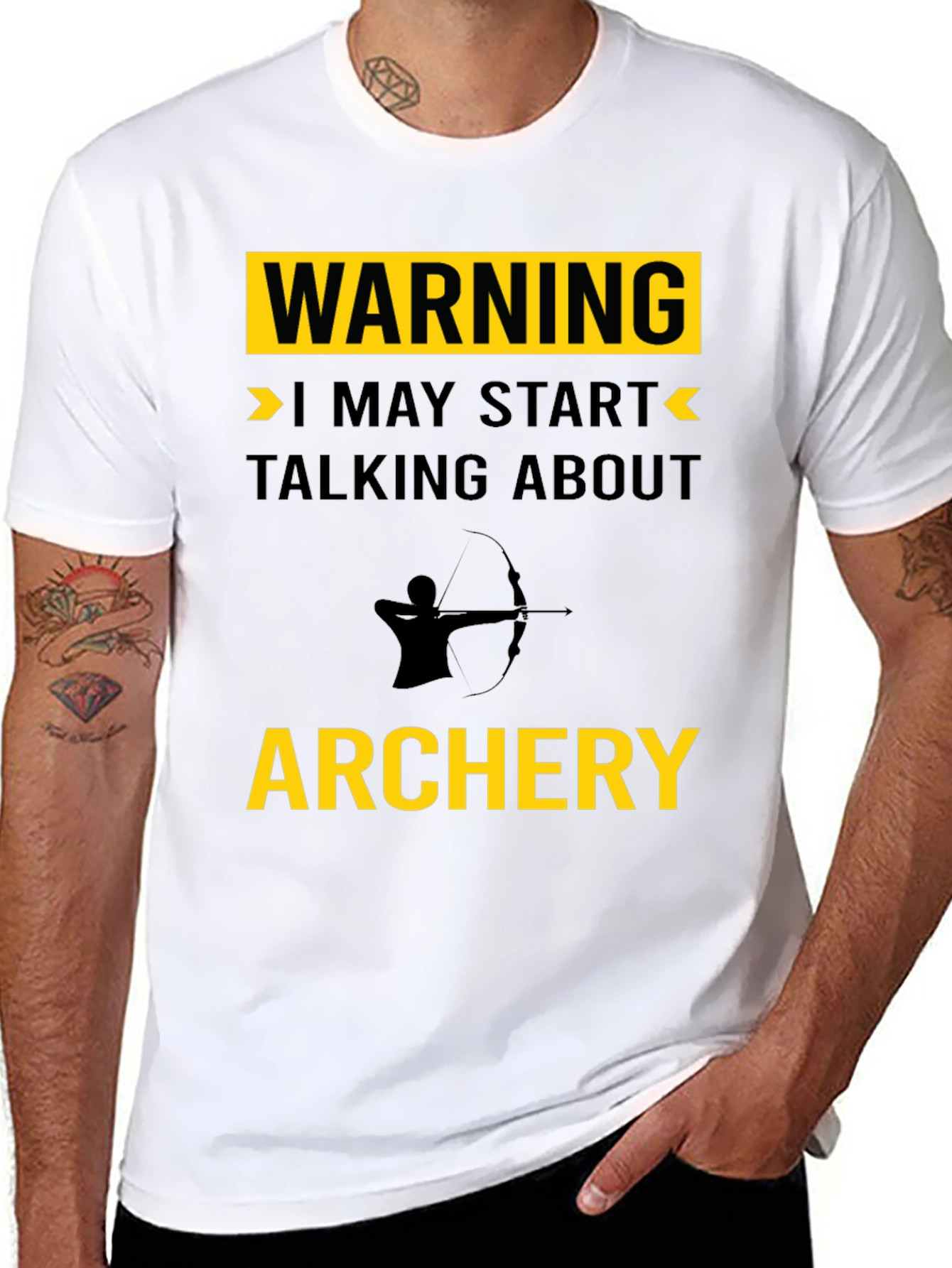Warning I May Start Talking About Archery T-Shirt