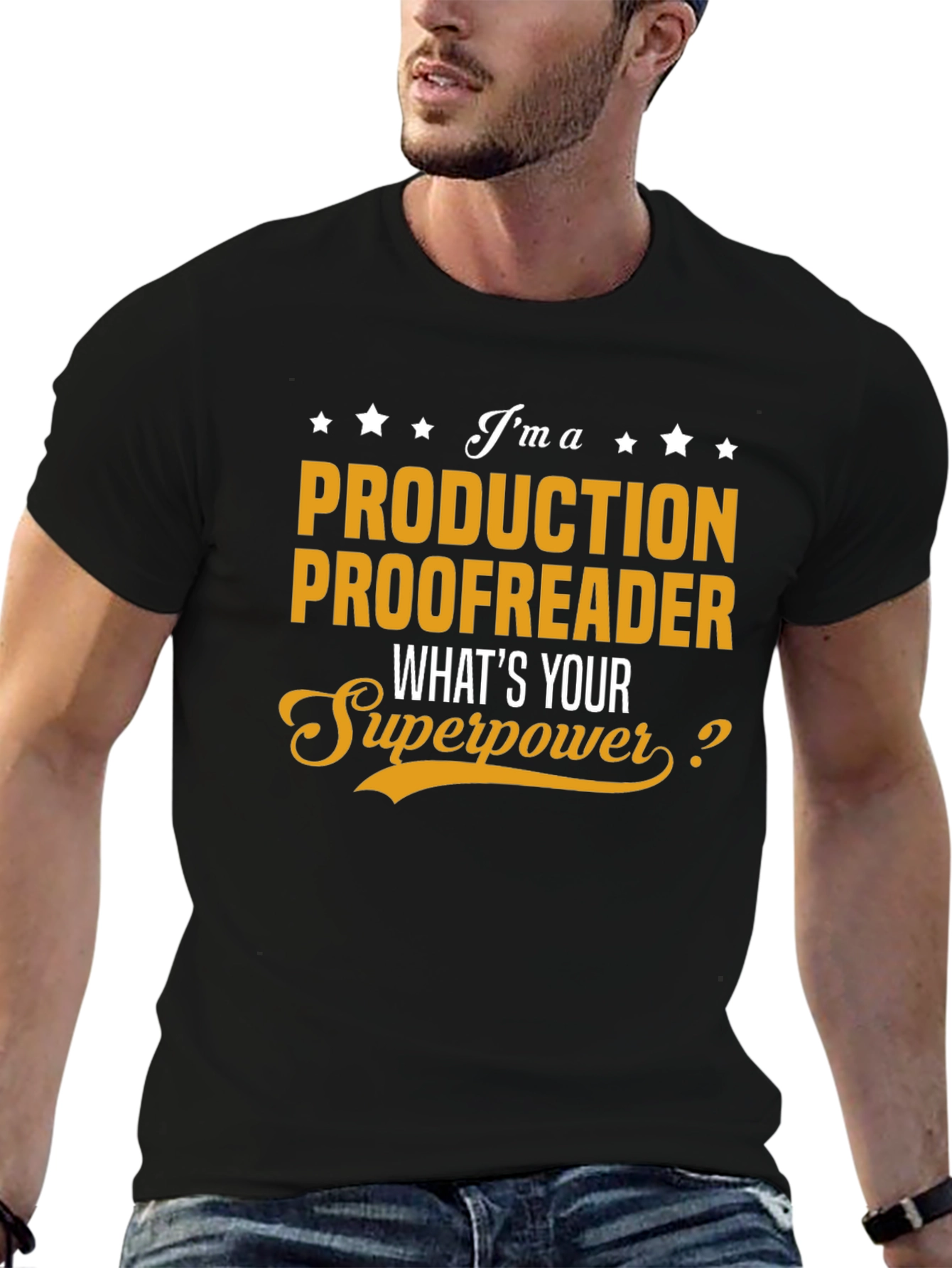Production Proofreader Superpower T-Shirt