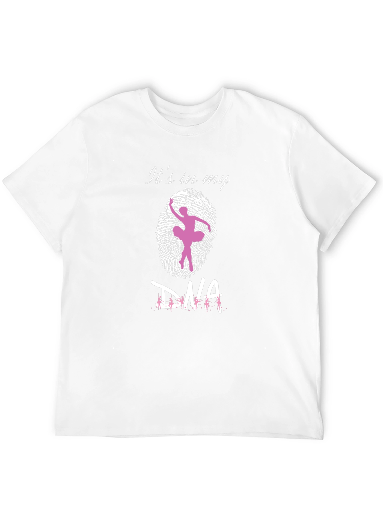Ballet DNA T-Shirt - Dancer in Fingerprint Tee
