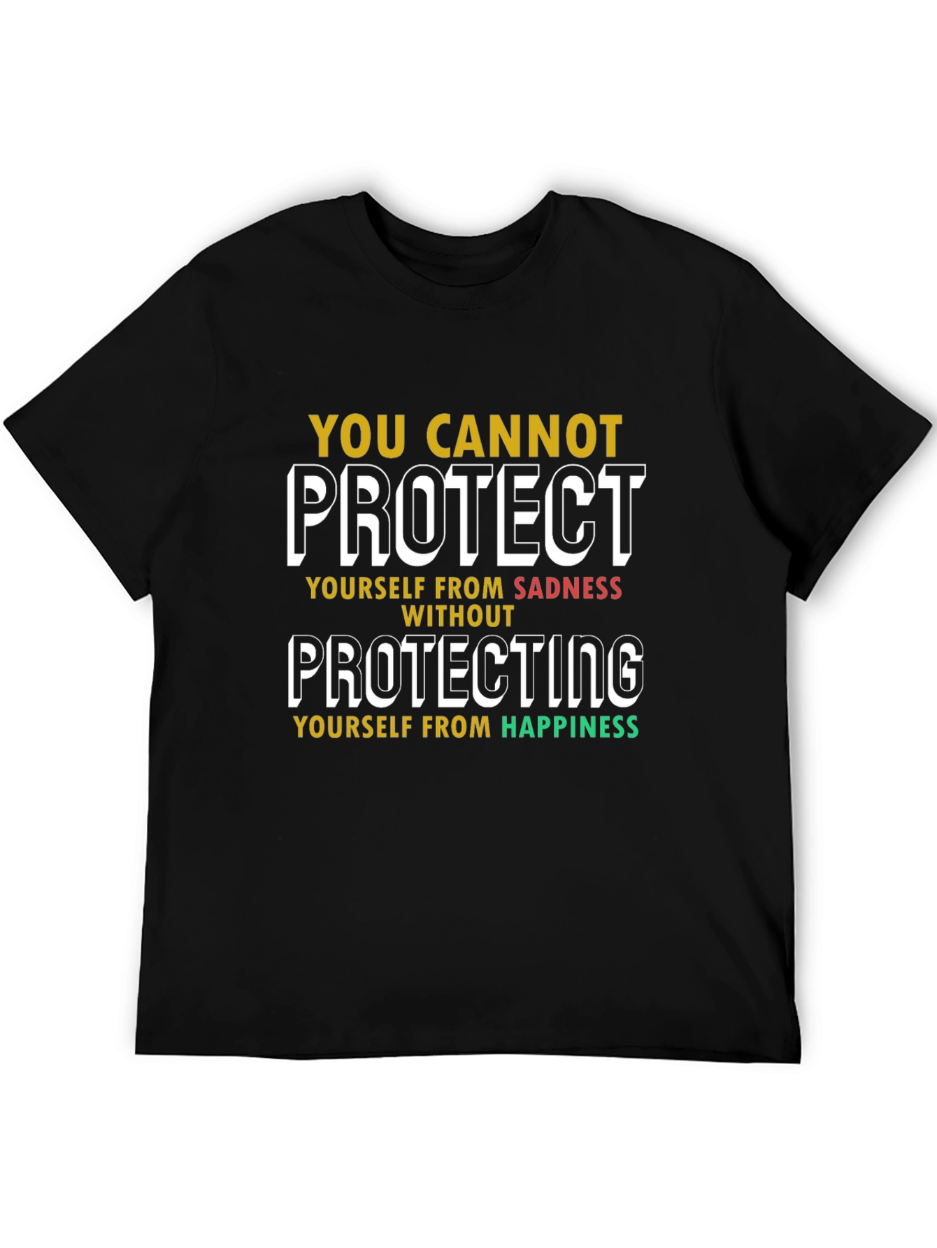 Protect Yourself T-Shirt - Motivational Graphic Tee