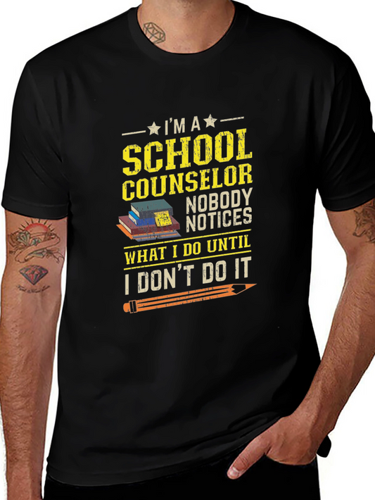 School Counselor T-Shirt - Appreciation Gift