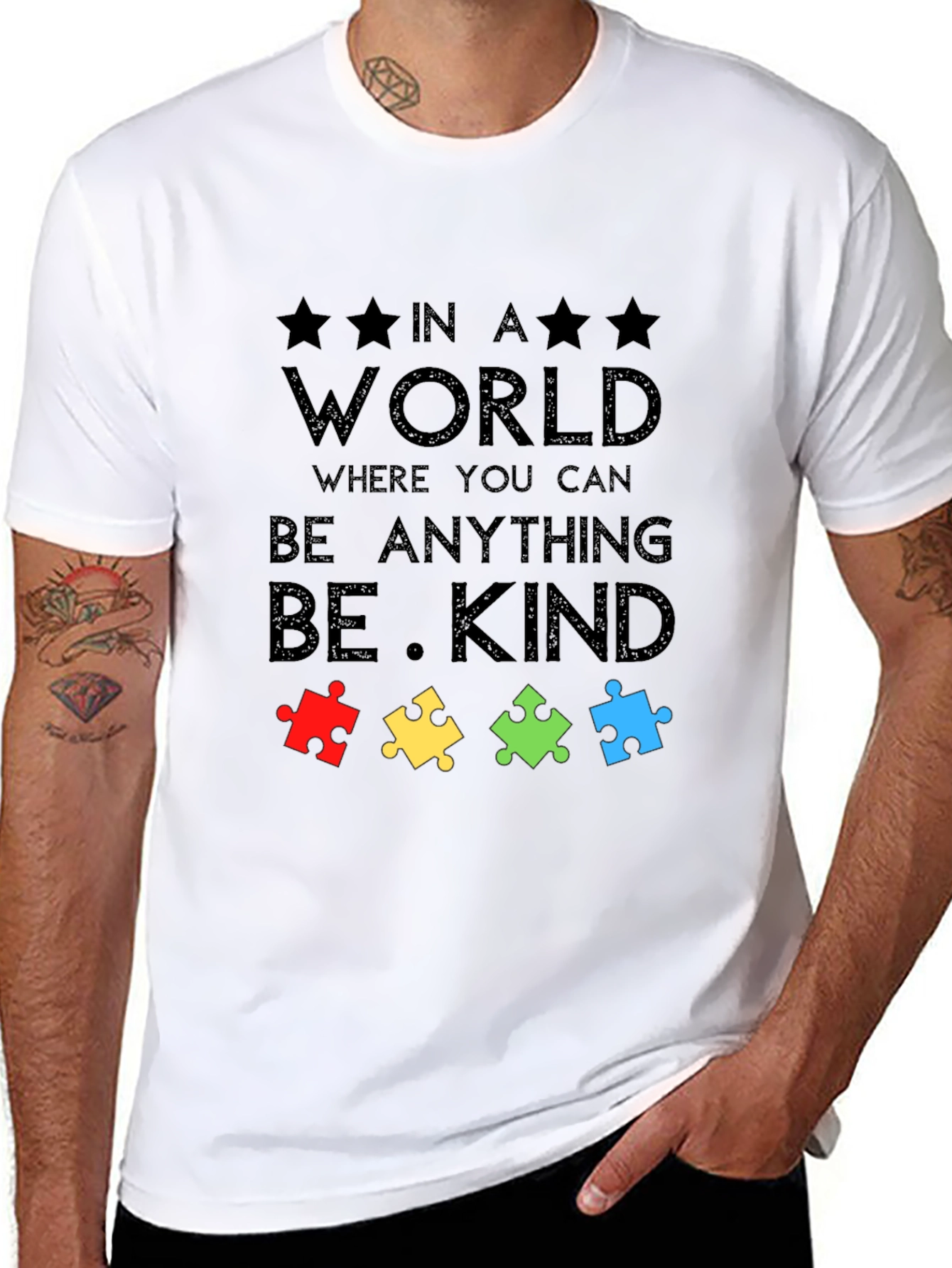 Be Kind Autism Awareness T-Shirt