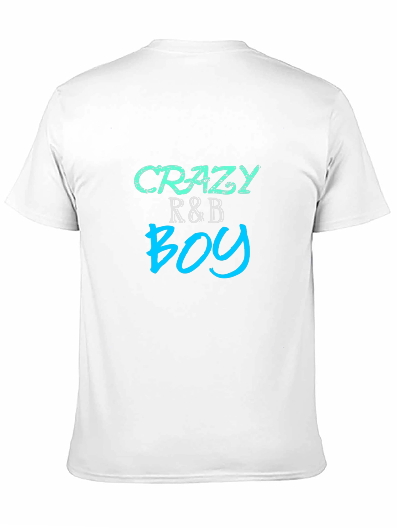 Crazy R&B Boy Black Graphic T-Shirt