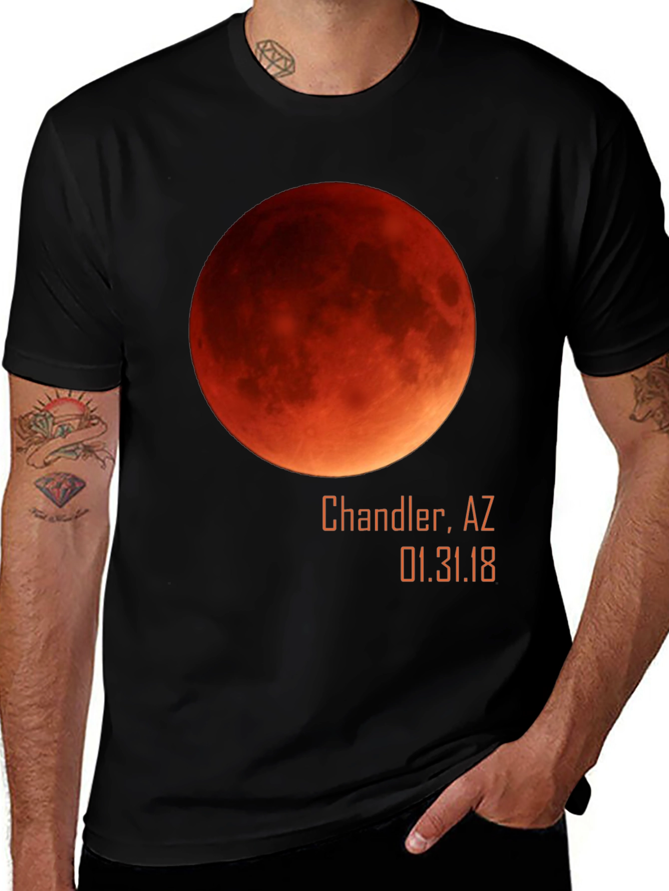 Blood Moon Chandler AZ T-Shirt