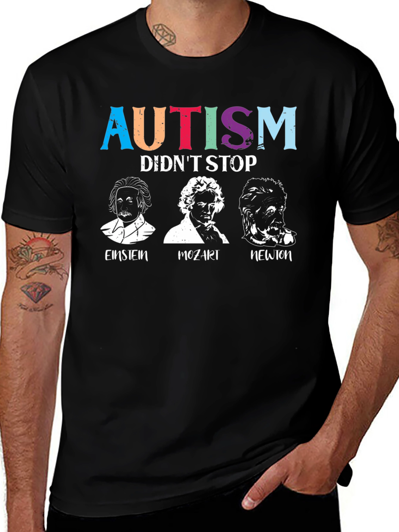Autism Didnt Stop Them T-Shirt