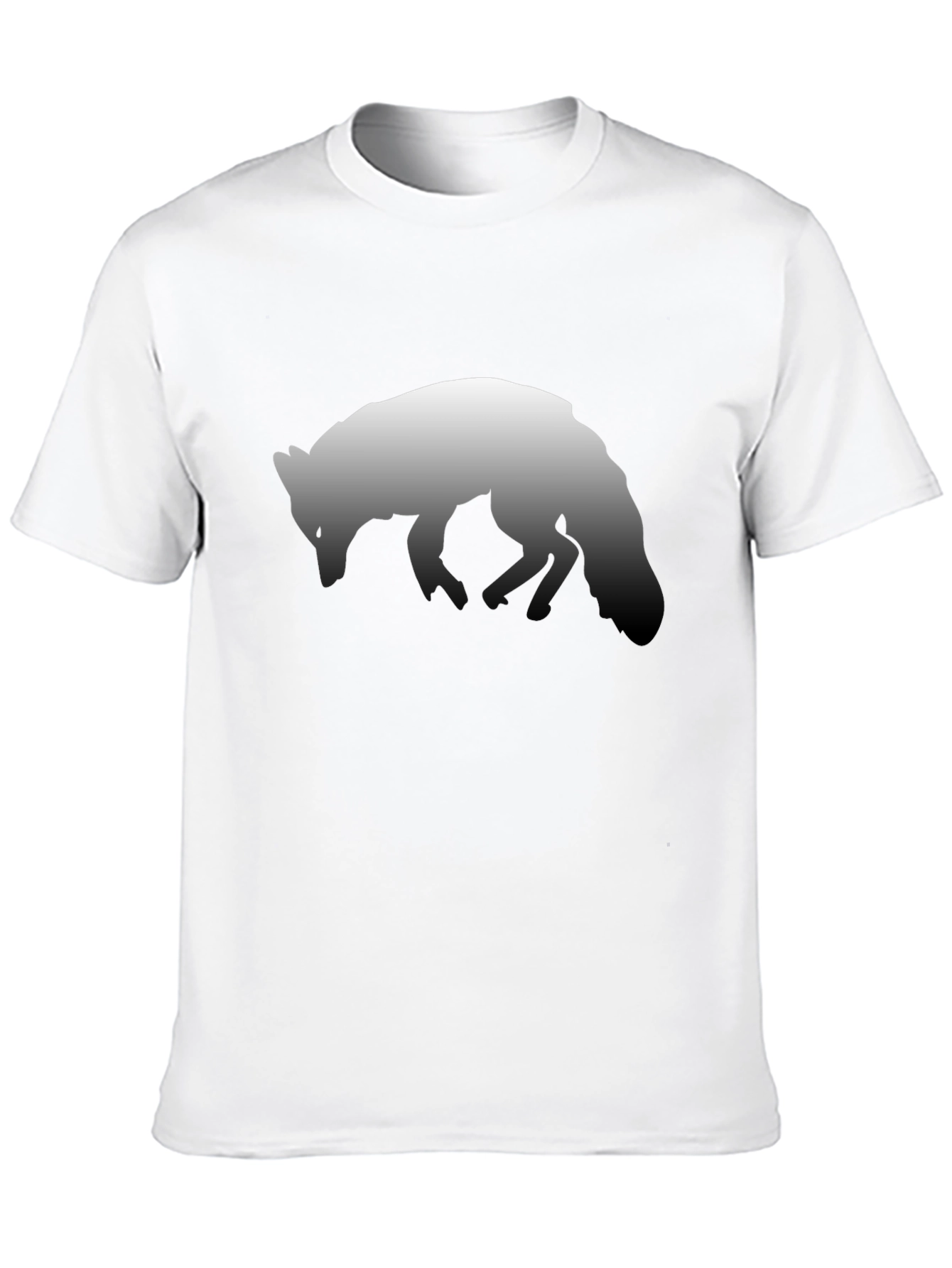 Fox Graphic Black T-Shirt | Soft Cotton Blend