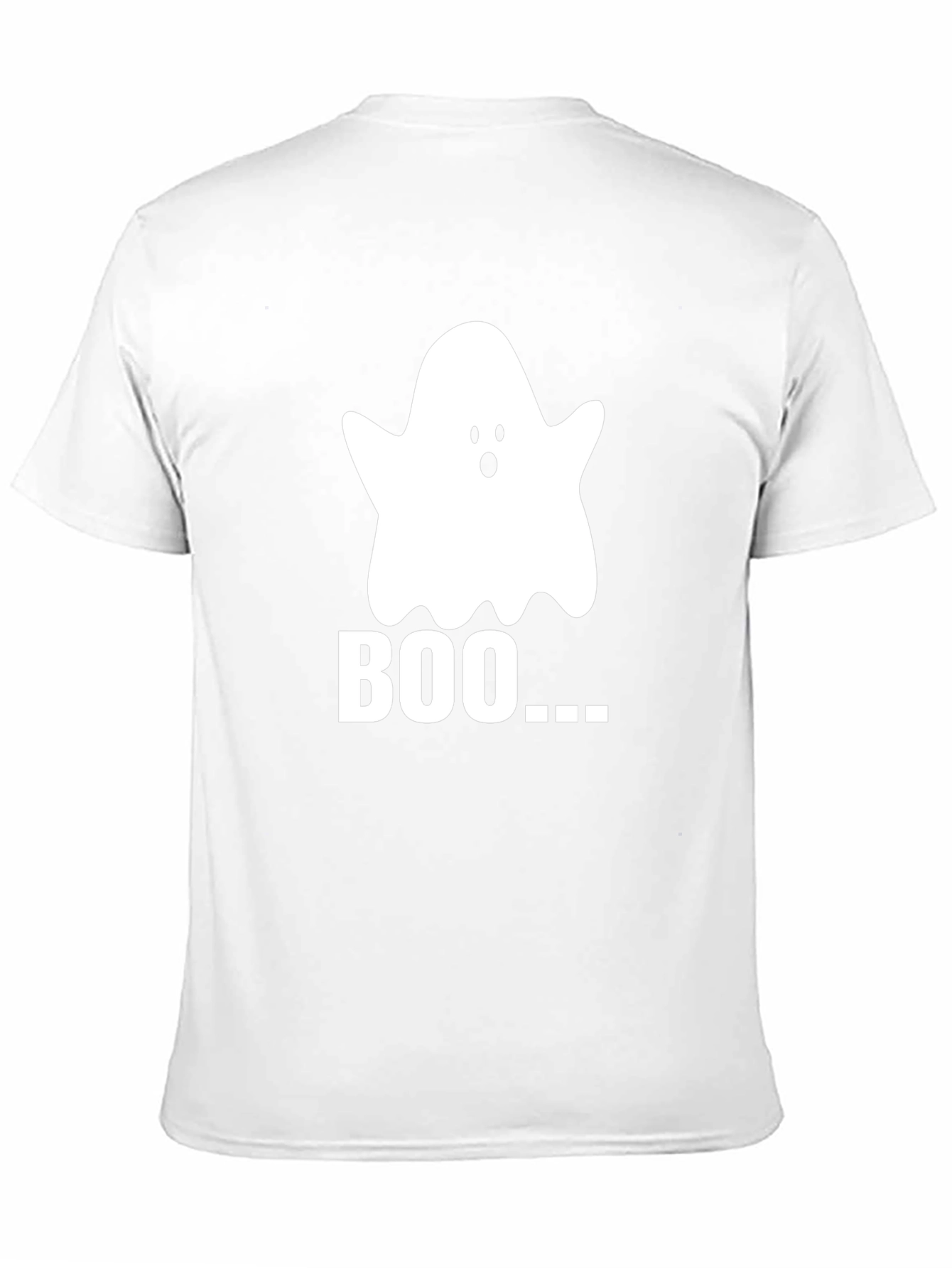 Boo Ghost Graphic Tee - Halloween Shirt