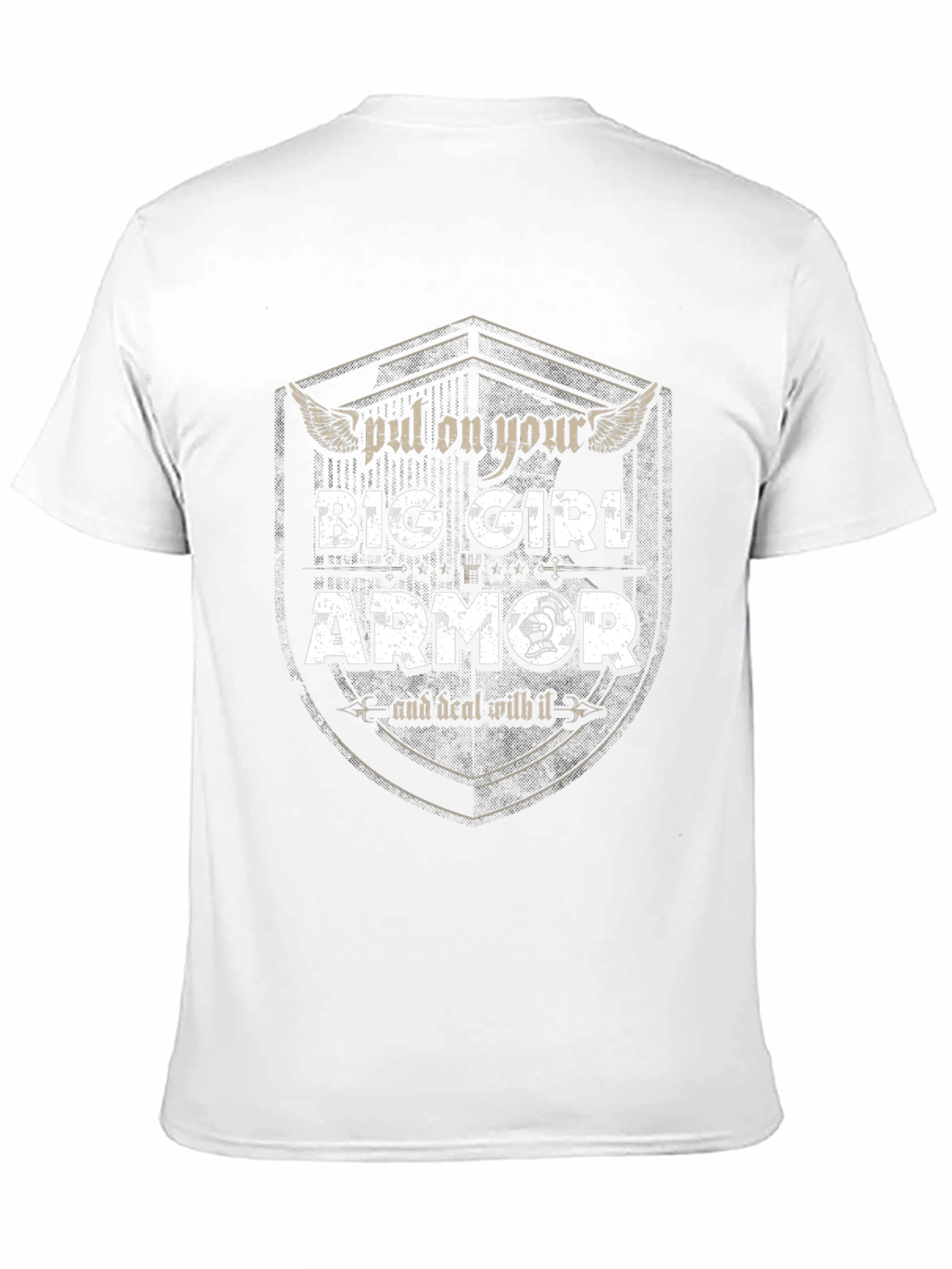 Big Girl Armor T-Shirt - Empowering Womens Tee