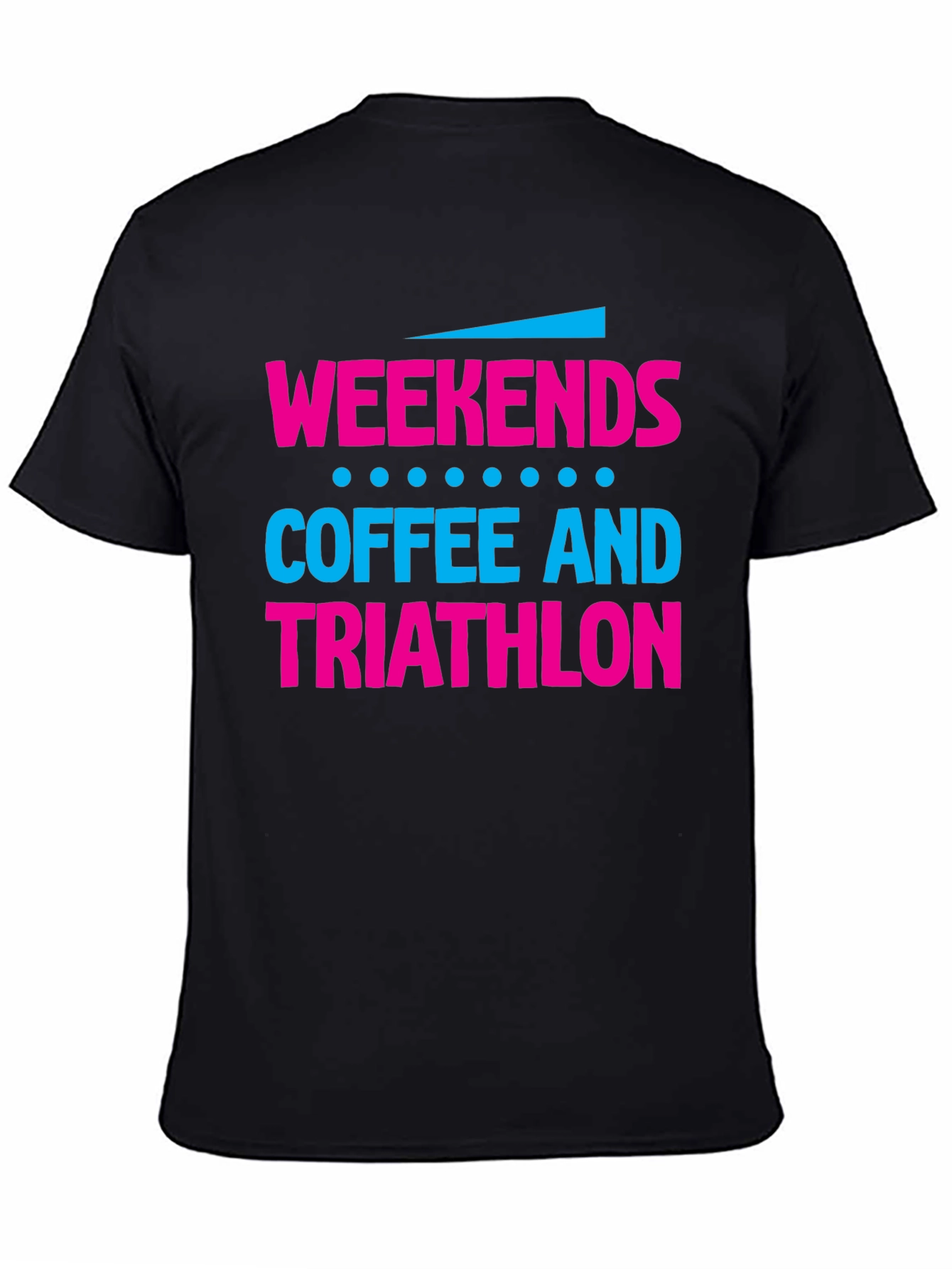 Weekends Coffee and Triathlon Graphic Tee