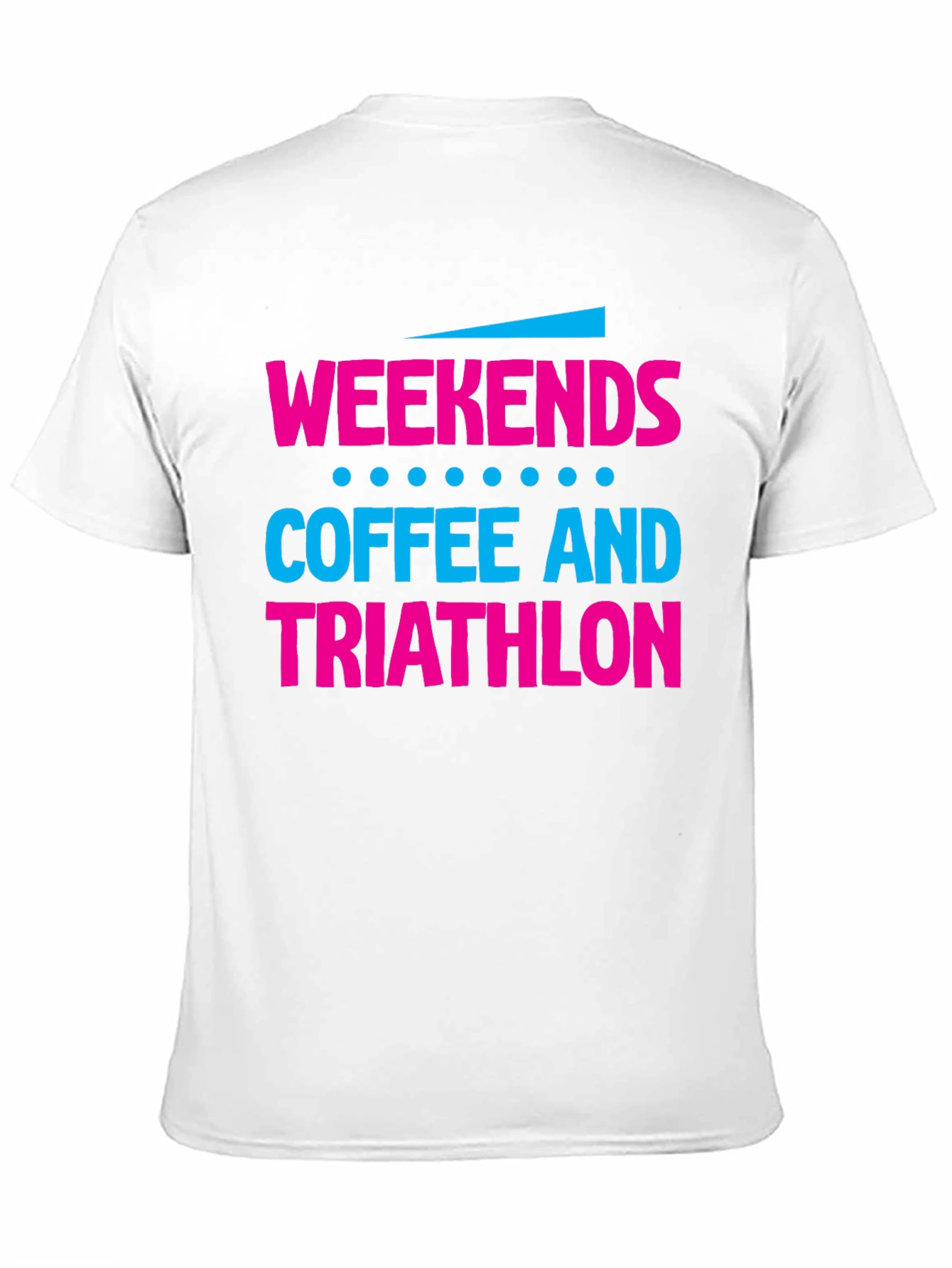 Weekends Coffee and Triathlon Graphic Tee